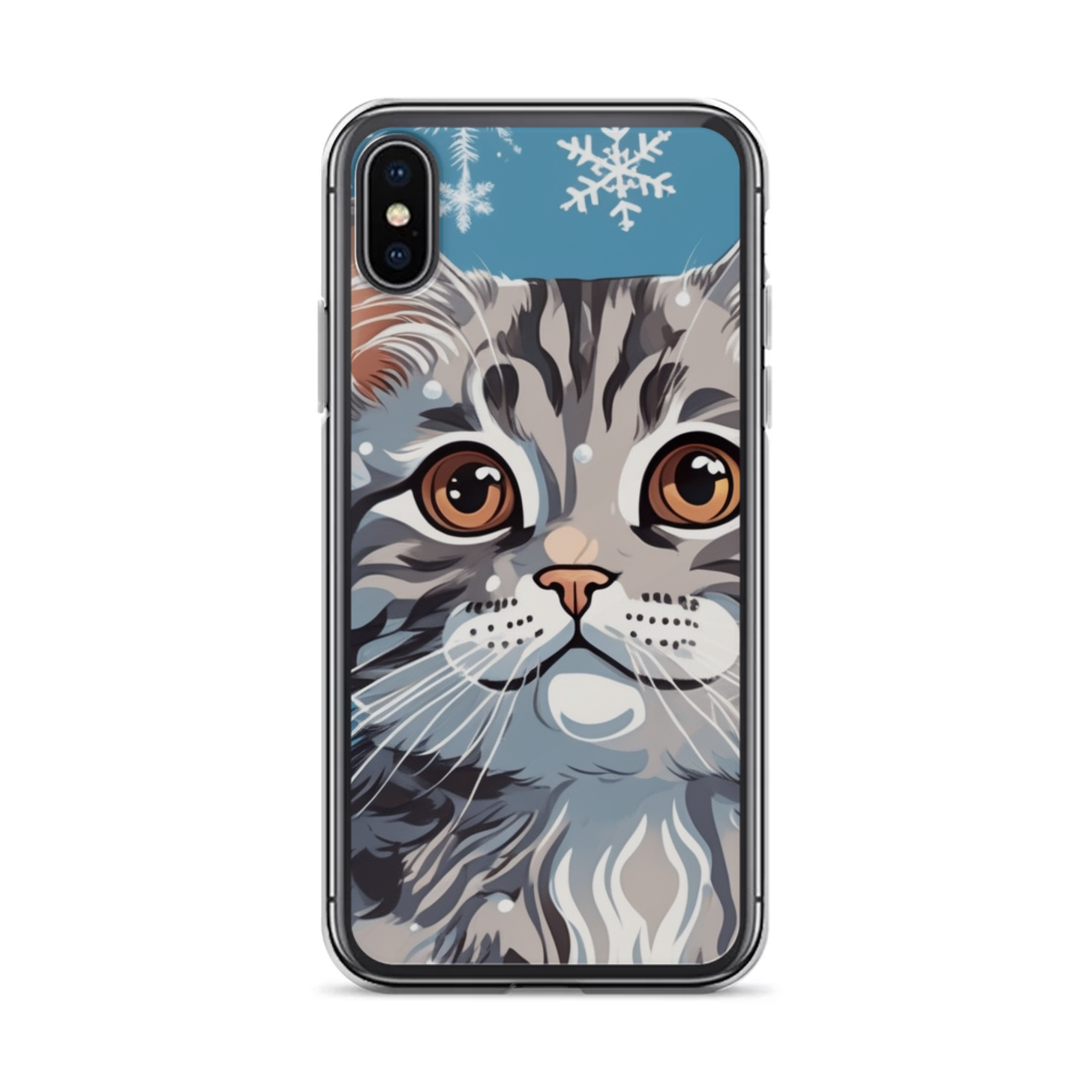 PugMug Custom Tabby Scottish Fold Cat iPhone Case