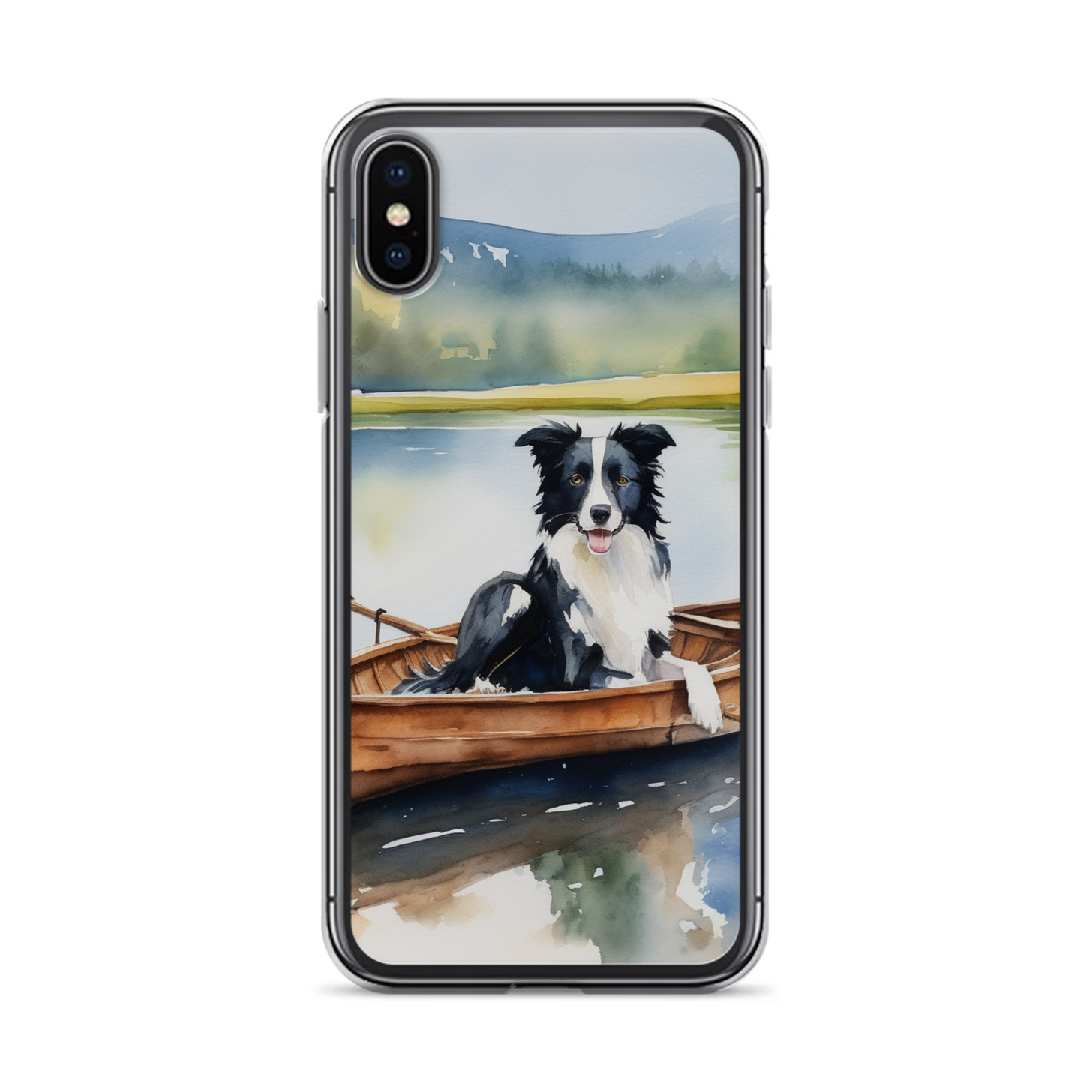 PugMug Custom Border Collie iPhone Case