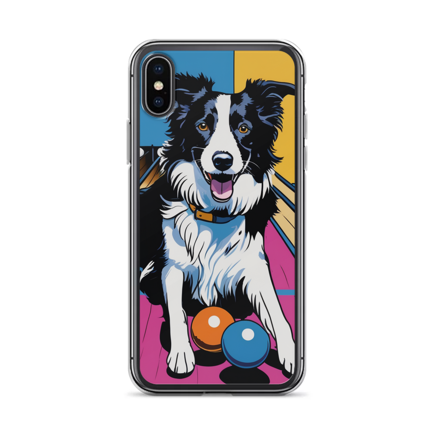 PugMug Custom Border Collie iPhone Case