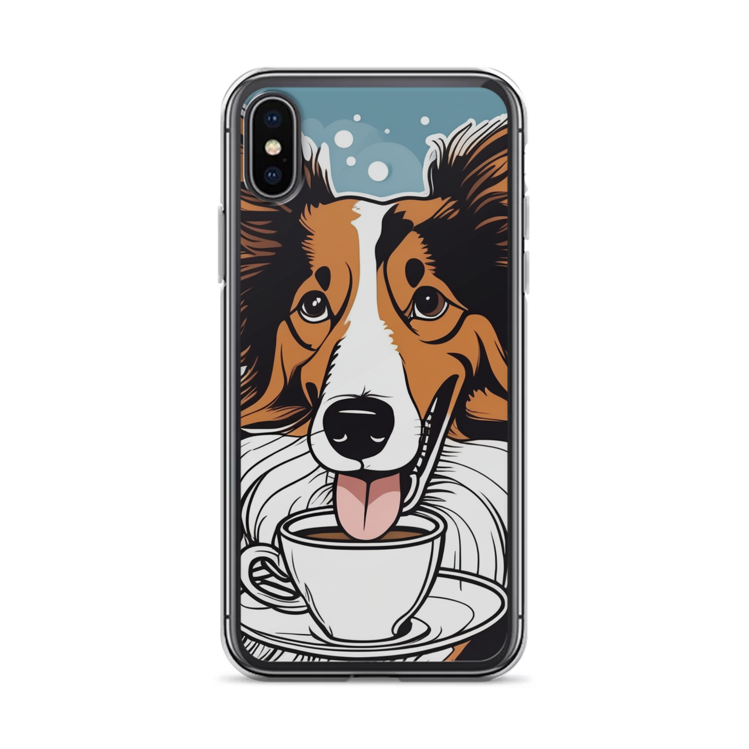 PugMug Custom Collie iPhone Case