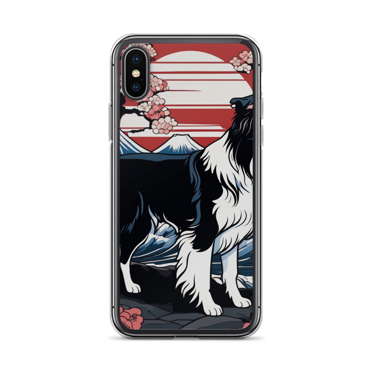 PugMug Custom Border Collie iPhone Case