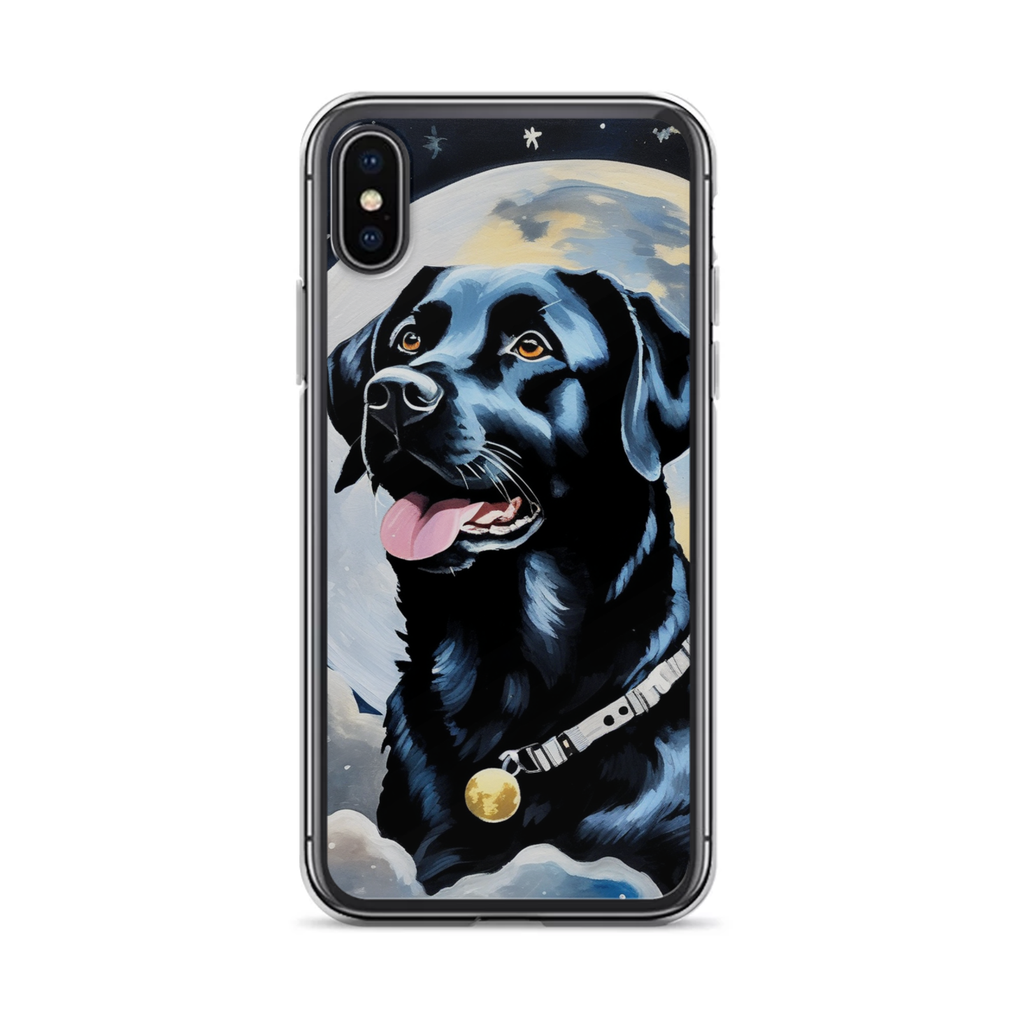 PugMug Custom Black Labrador Retriever iPhone Case