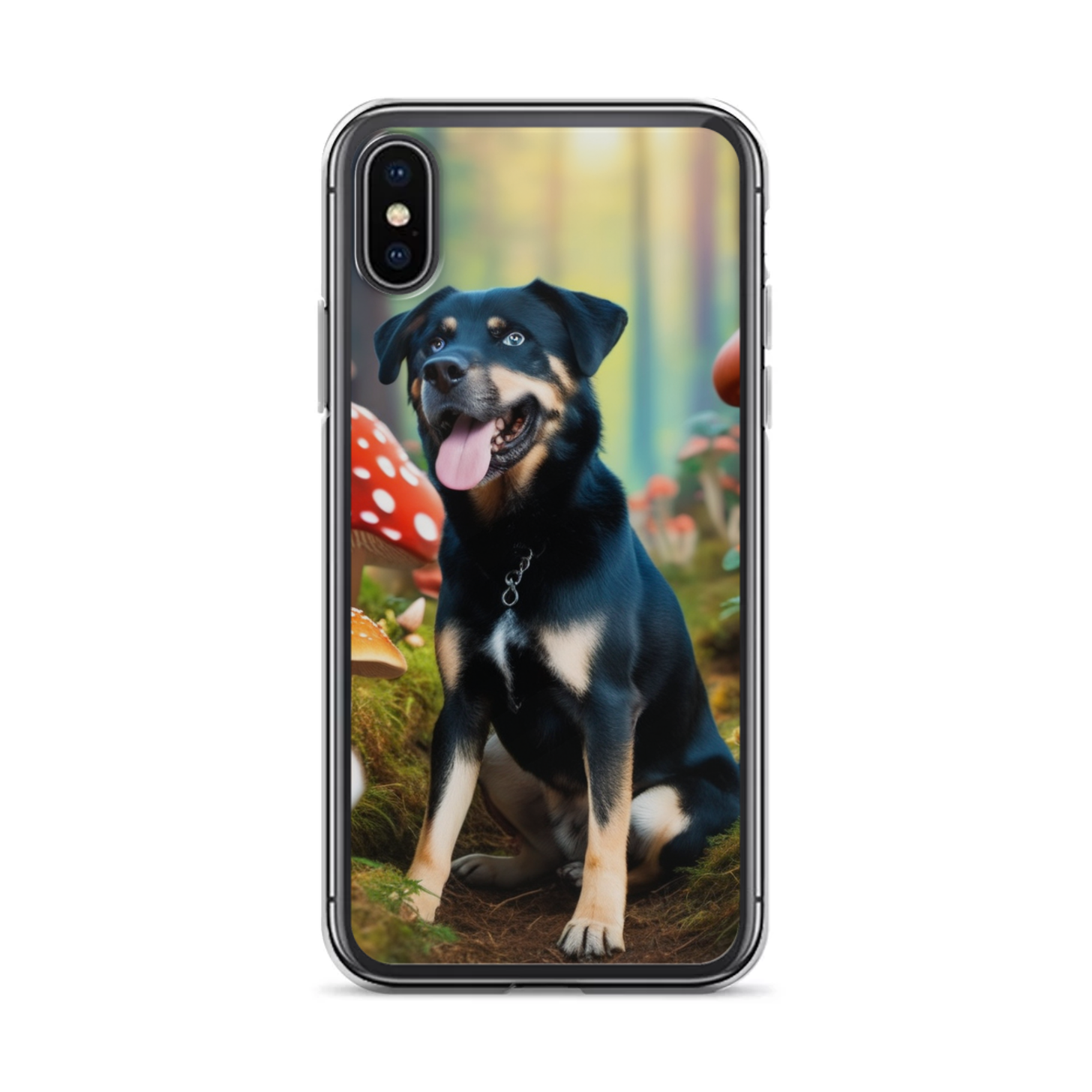 PugMug Custom Blue iPhone Case