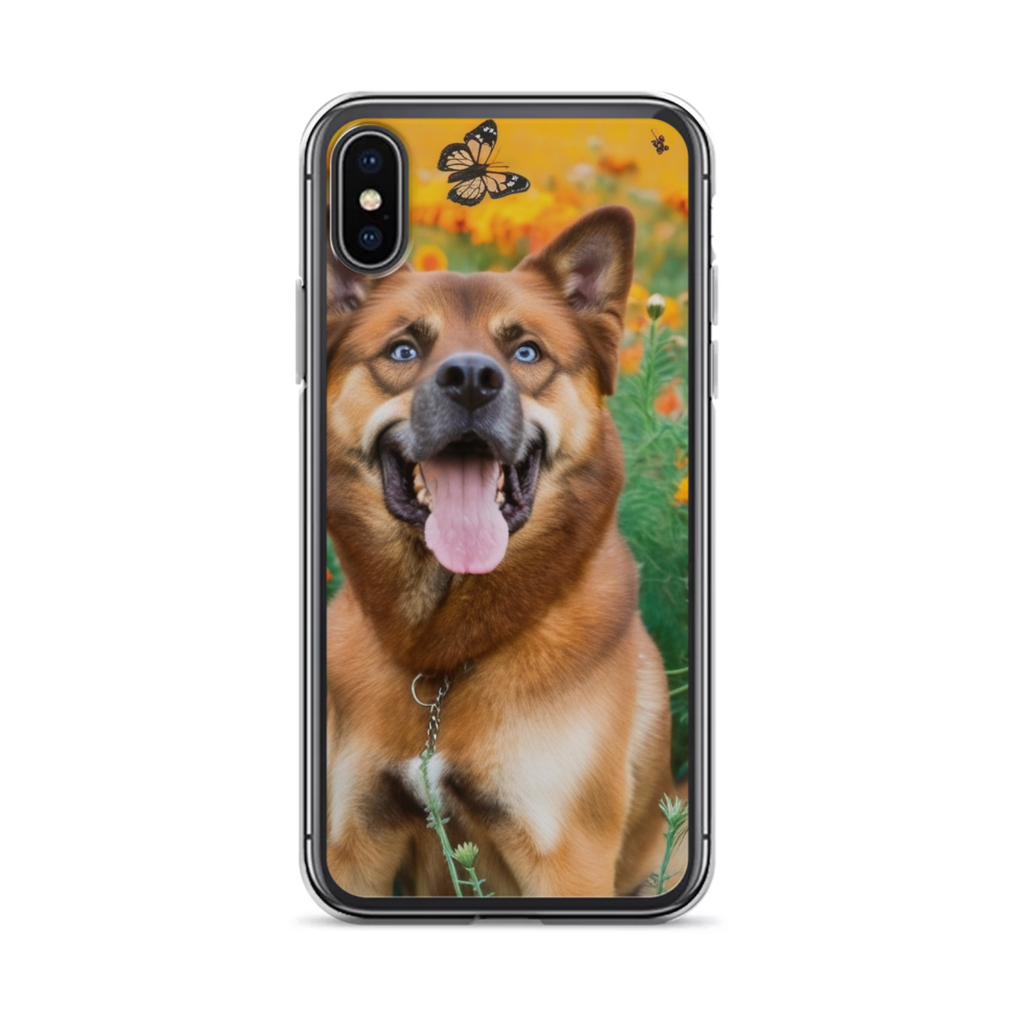 PugMug Custom Blue iPhone Case