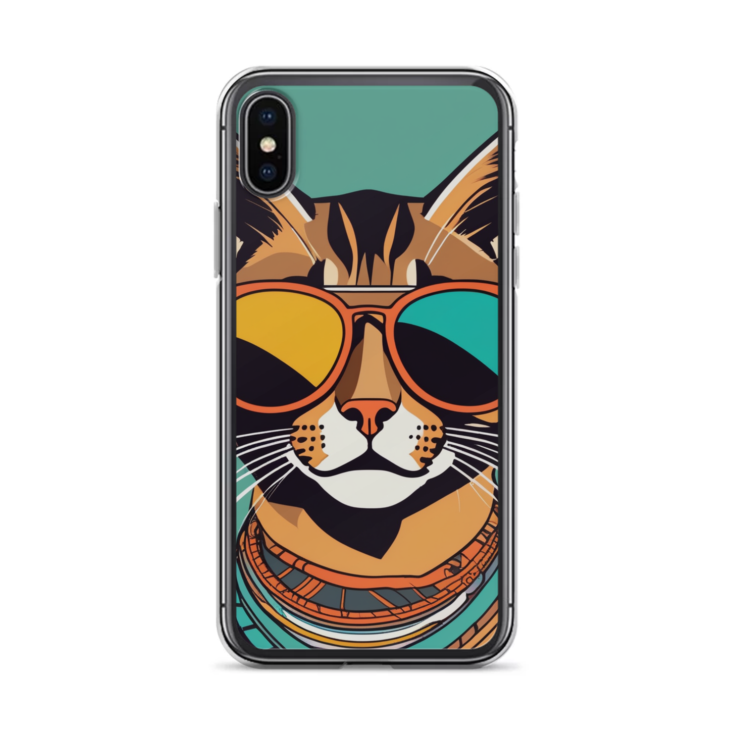 PugMug Custom Tabby Abyssinian Cat iPhone Case