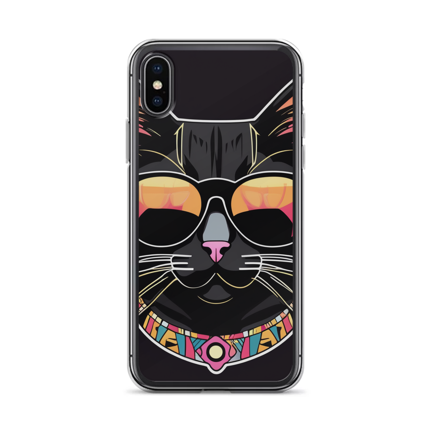 PugMug Custom Black Exotic Cat iPhone Case