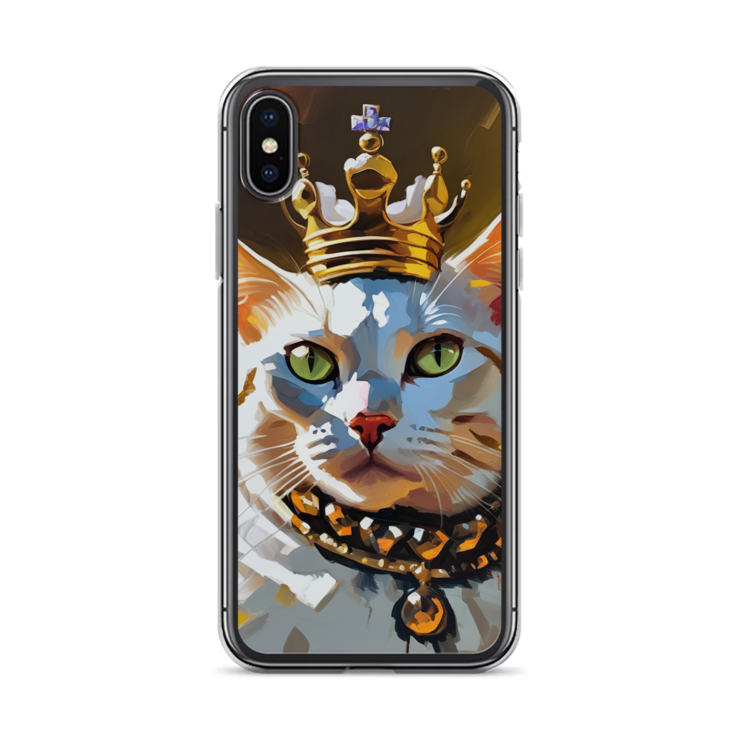 PugMug Custom White American Shorthair Cat iPhone Case