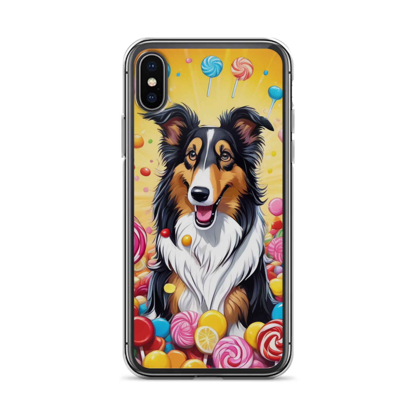 PugMug Custom Collie iPhone Case