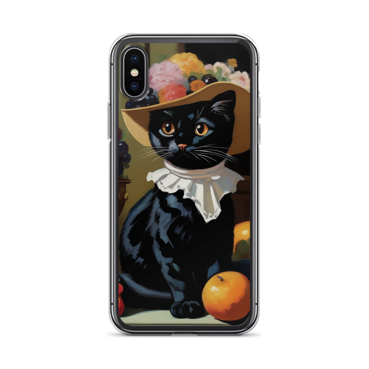 PugMug Custom Black Exotic Cat iPhone Case