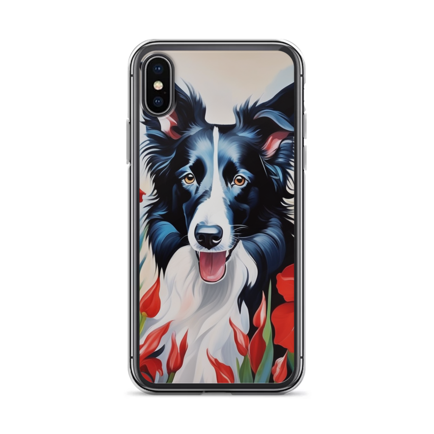 PugMug Custom Border Collie iPhone Case
