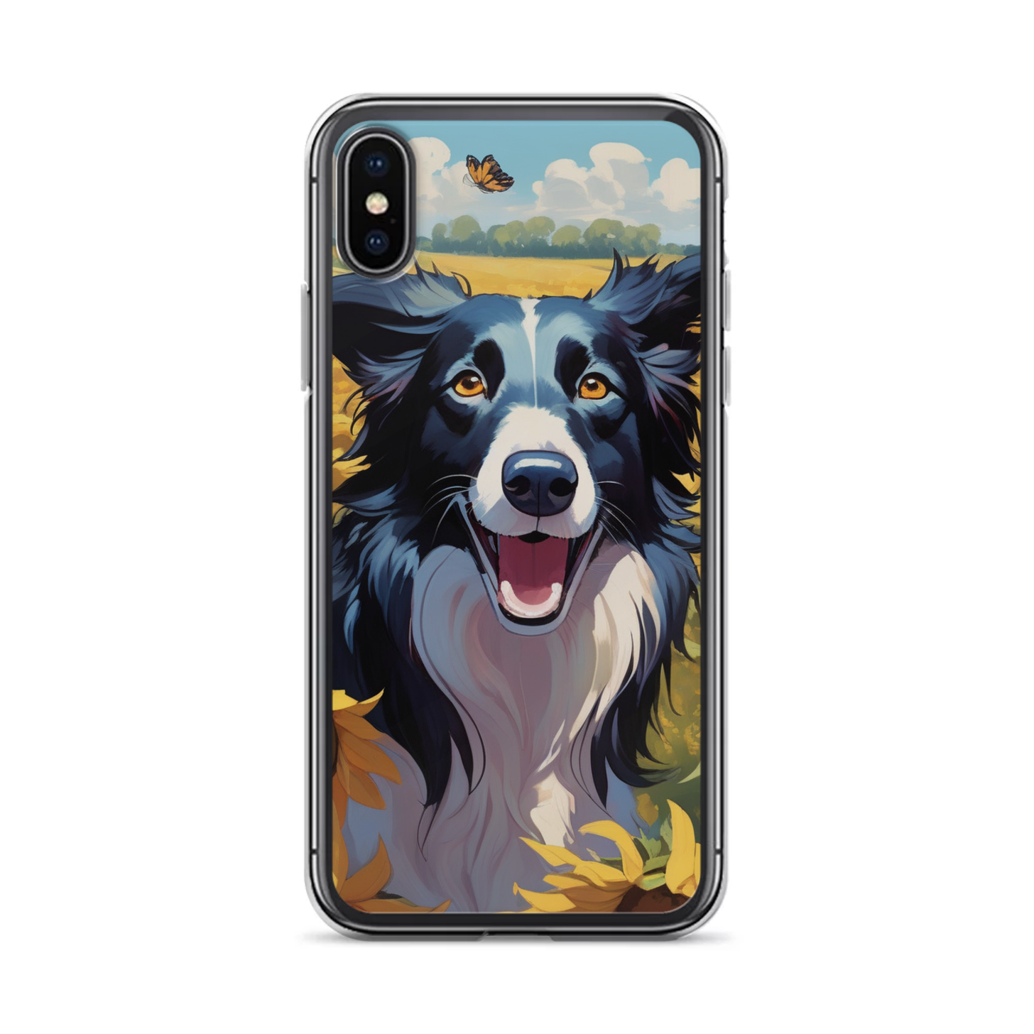 PugMug Custom Border Collie iPhone Case