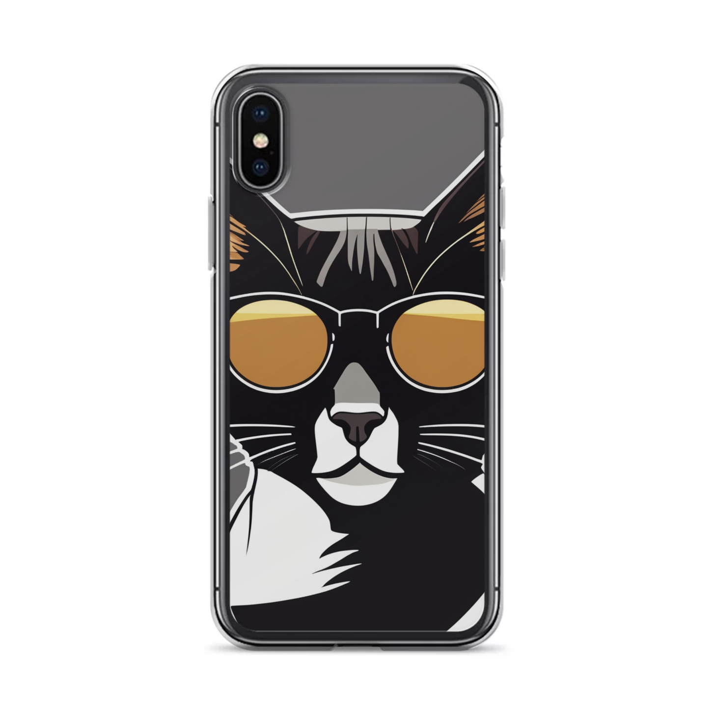 PugMug Custom Black Abyssinian Cat iPhone Case