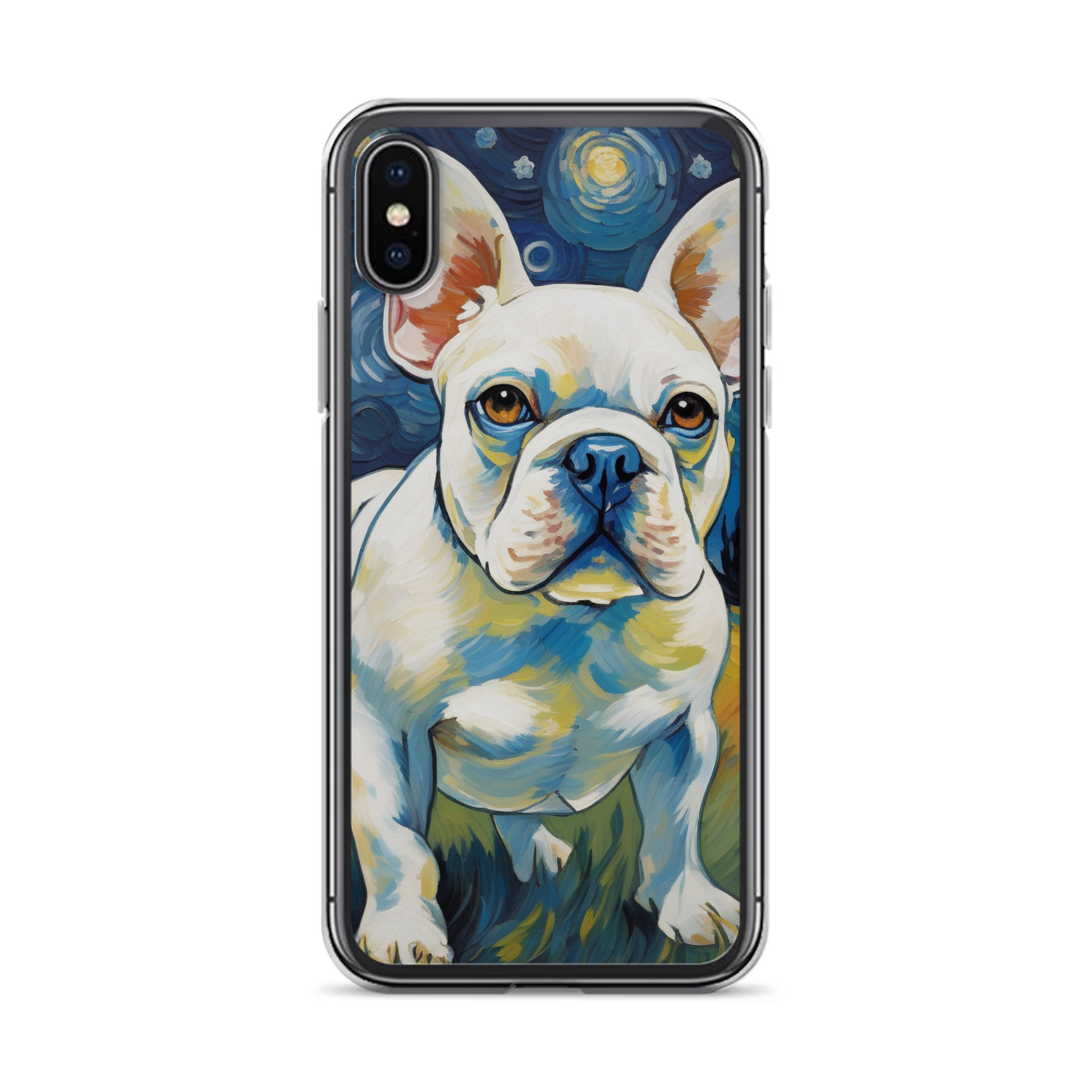 PugMug Custom White French Bulldog iPhone Case