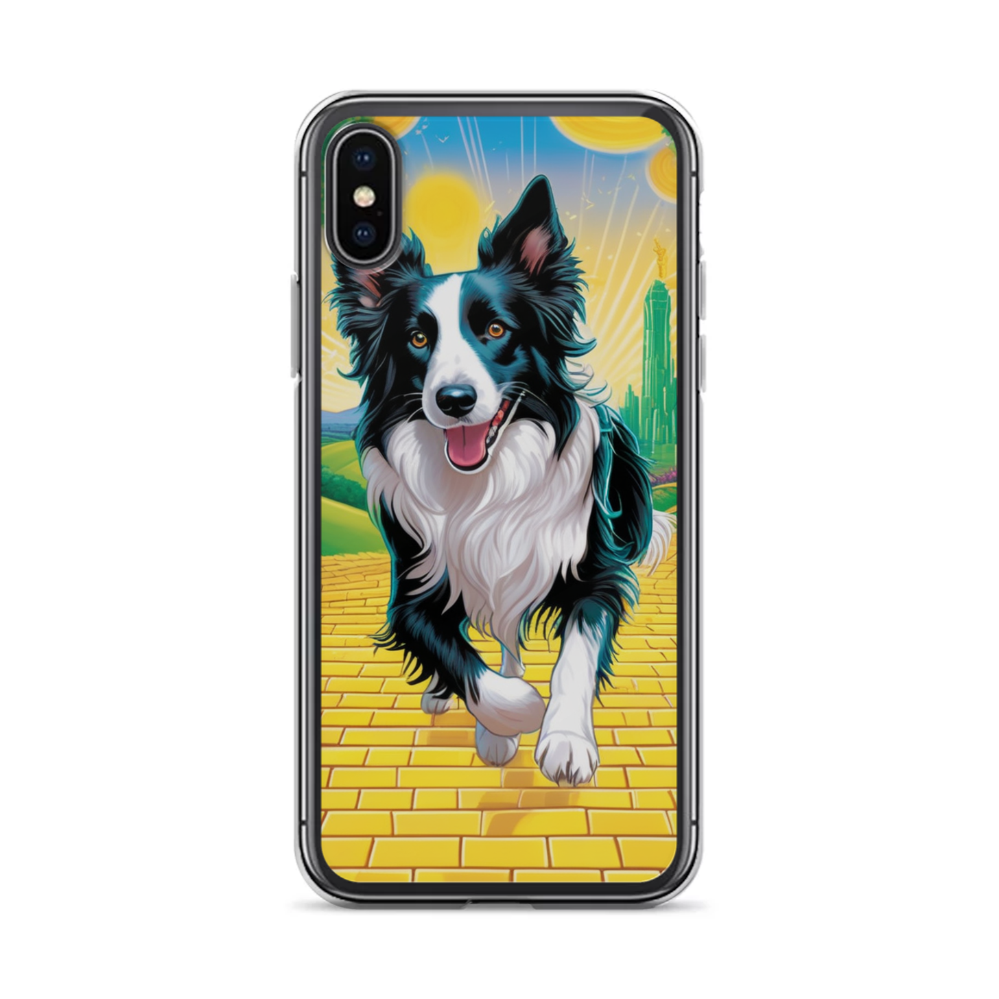 PugMug Custom Border Collie iPhone Case