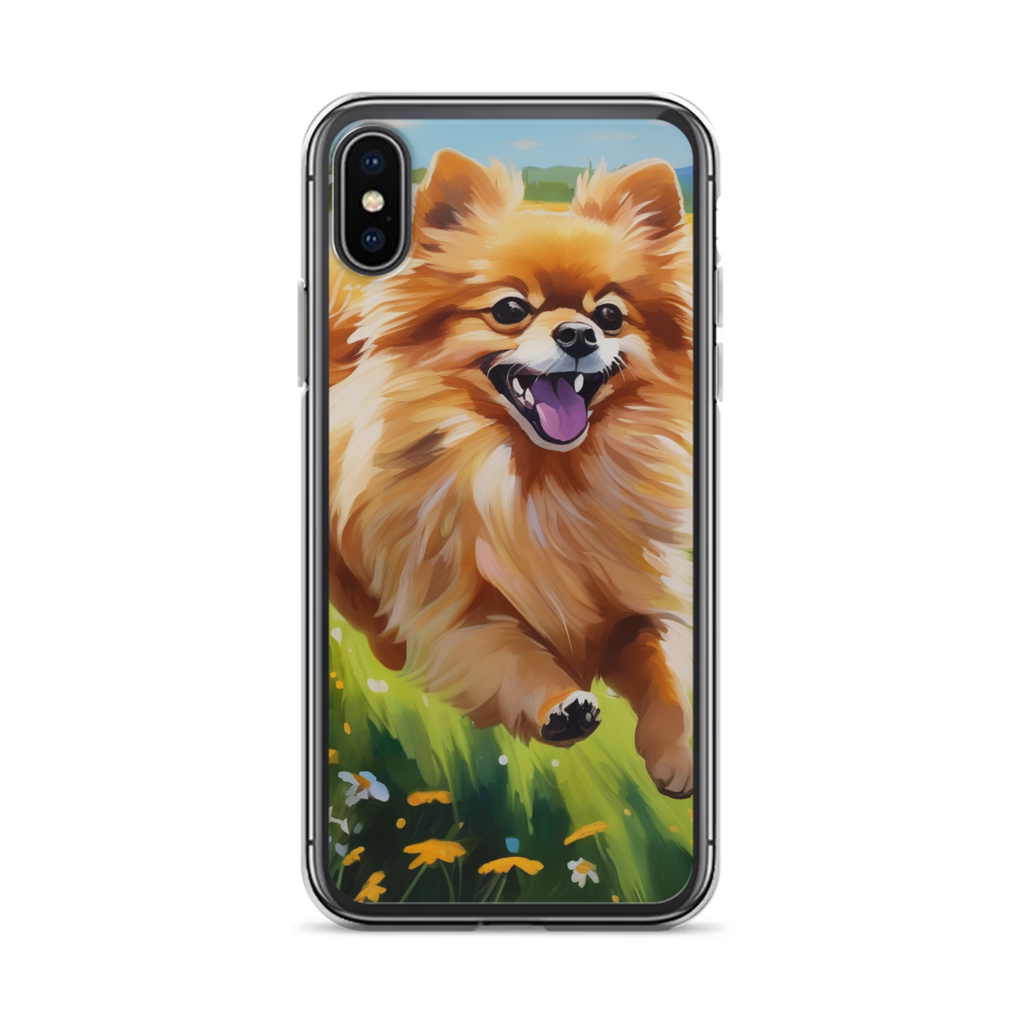 PugMug Custom Tan Pomeranian iPhone Case
