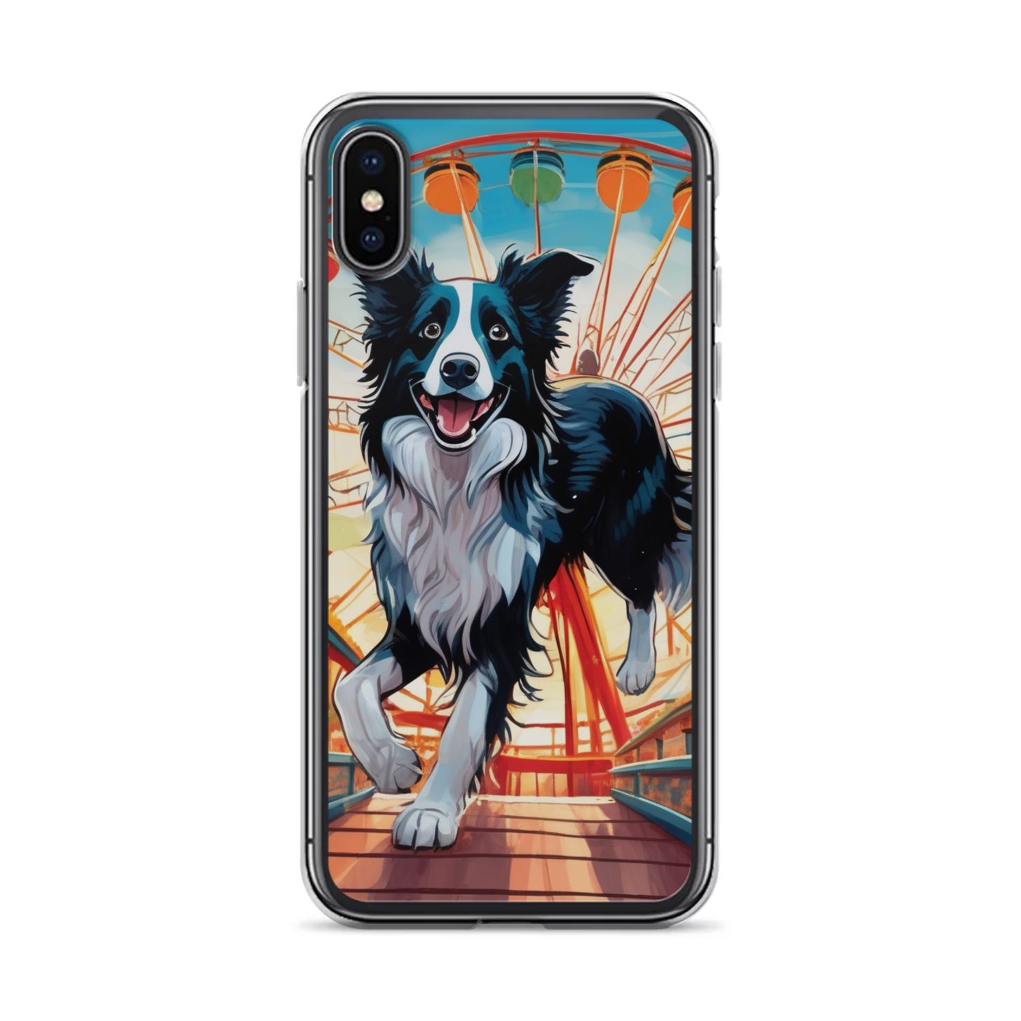 PugMug Custom Border Collie iPhone Case
