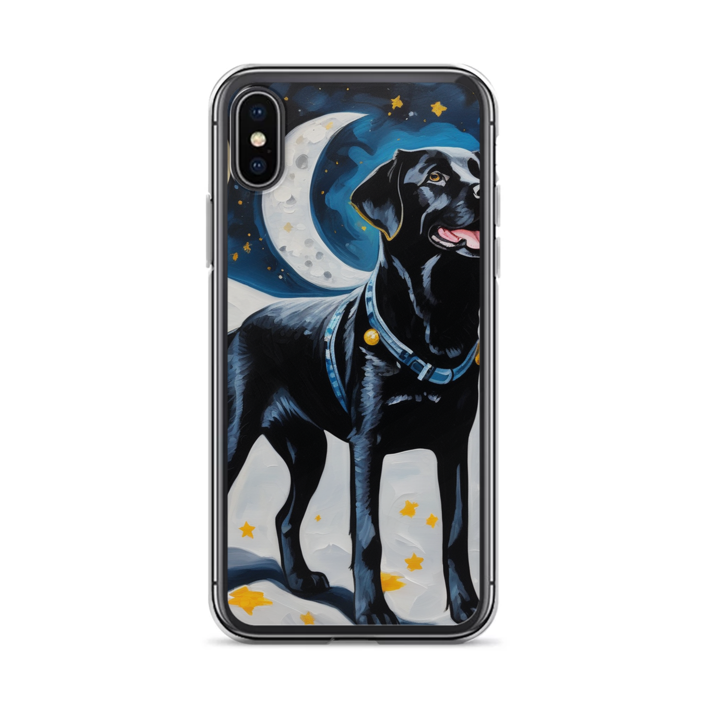 PugMug Custom Black Labrador Retriever iPhone Case