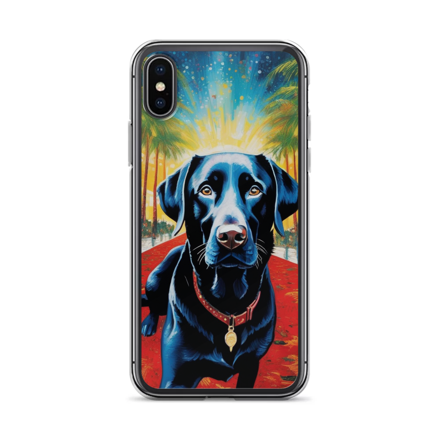 PugMug Custom Black Labrador Retriever iPhone Case