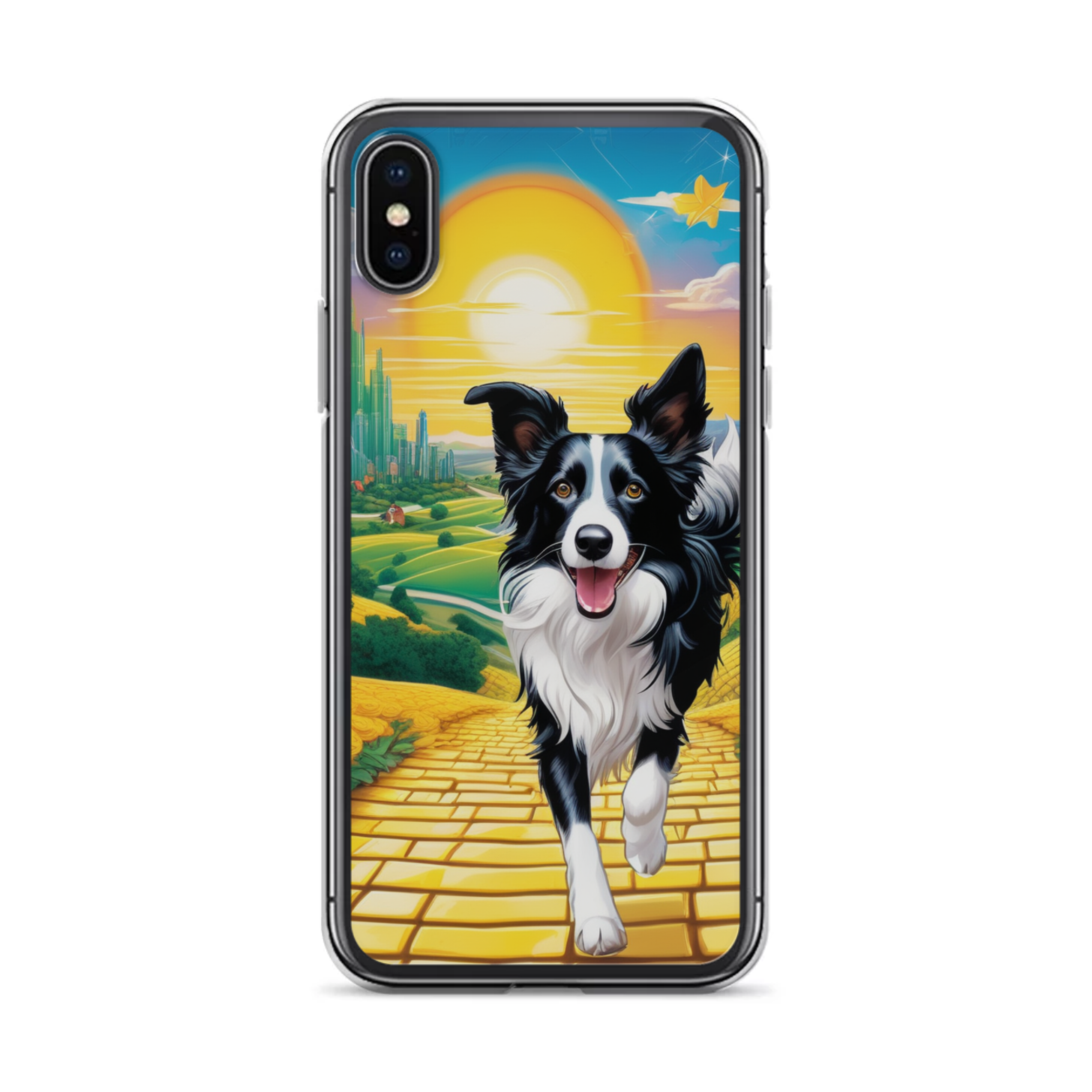 PugMug Custom Border Collie iPhone Case