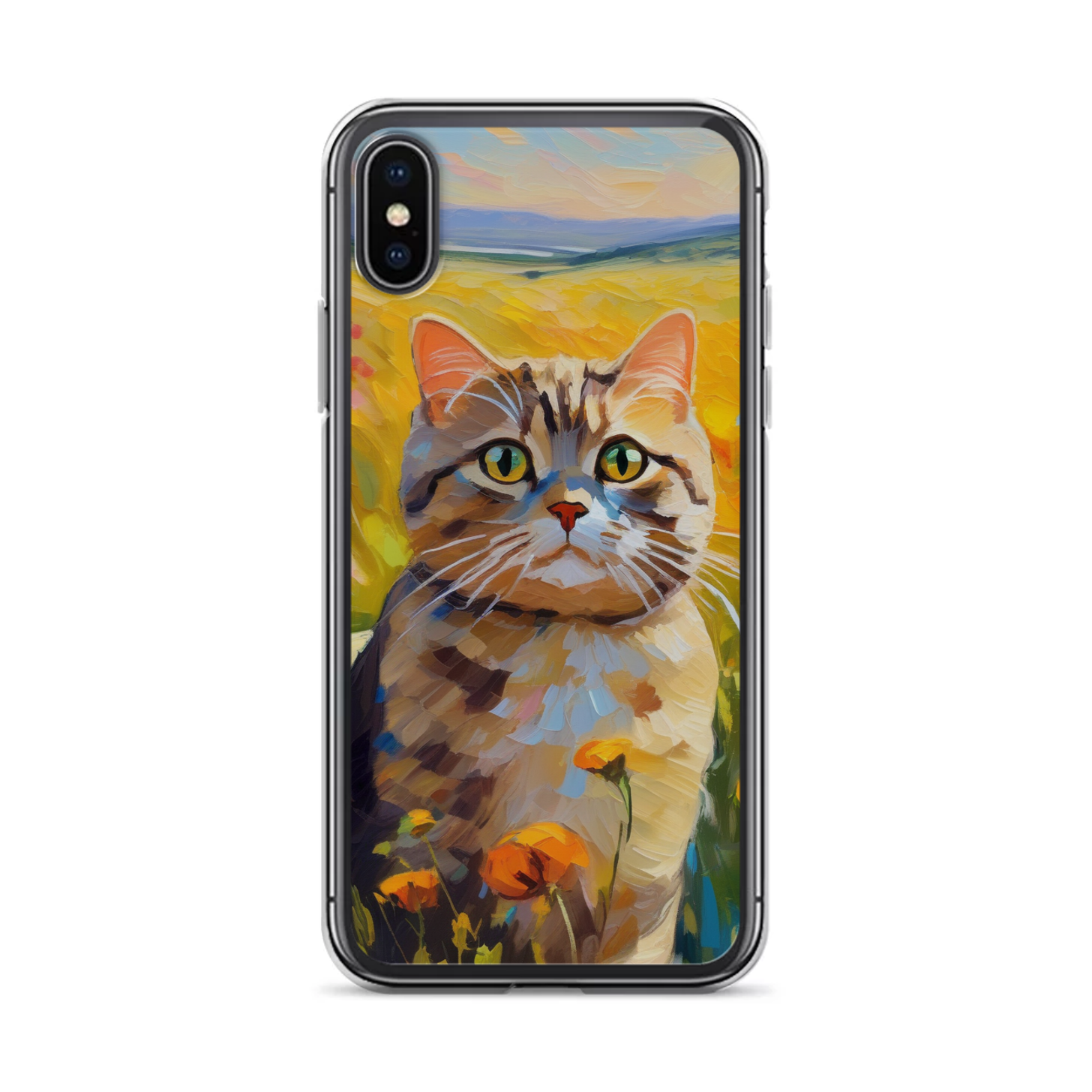 PugMug Custom Tabby Scottish Fold Cat iPhone Case