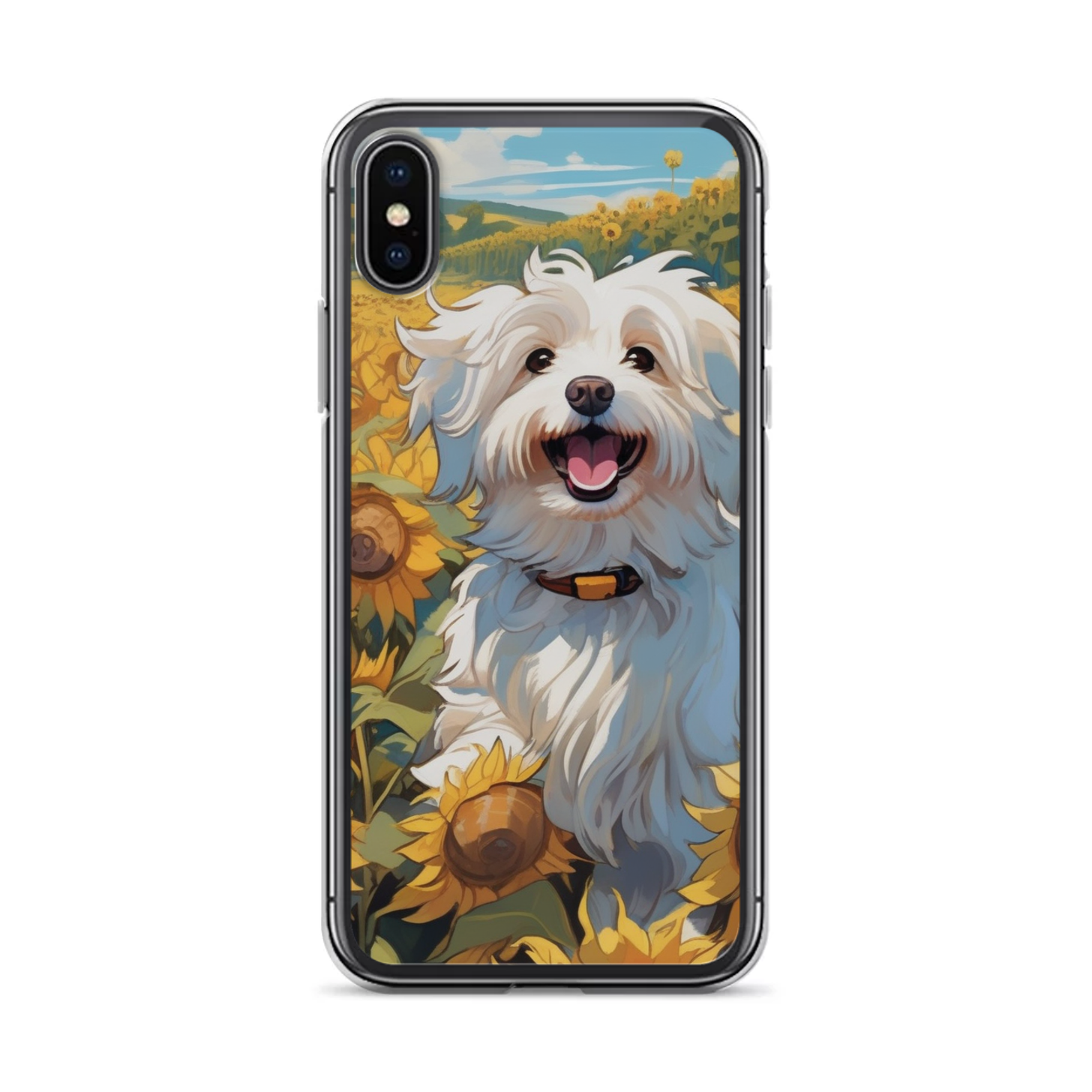 PugMug Custom White Havanese Dog iPhone Case