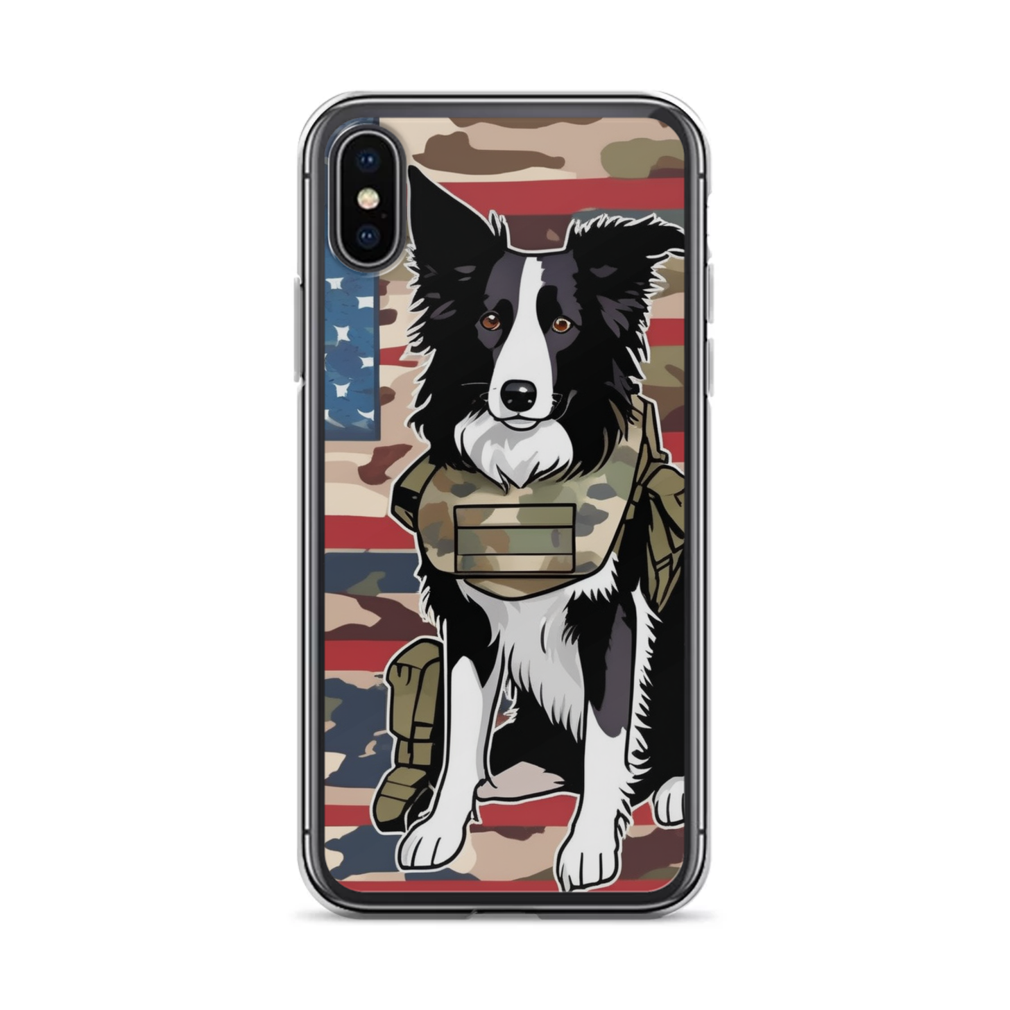 PugMug Custom Border Collie iPhone Case