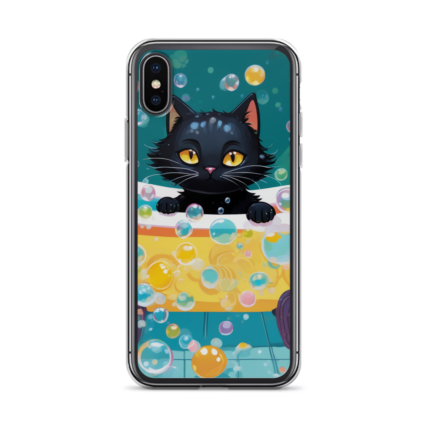 PugMug Custom Black Exotic Cat iPhone Case