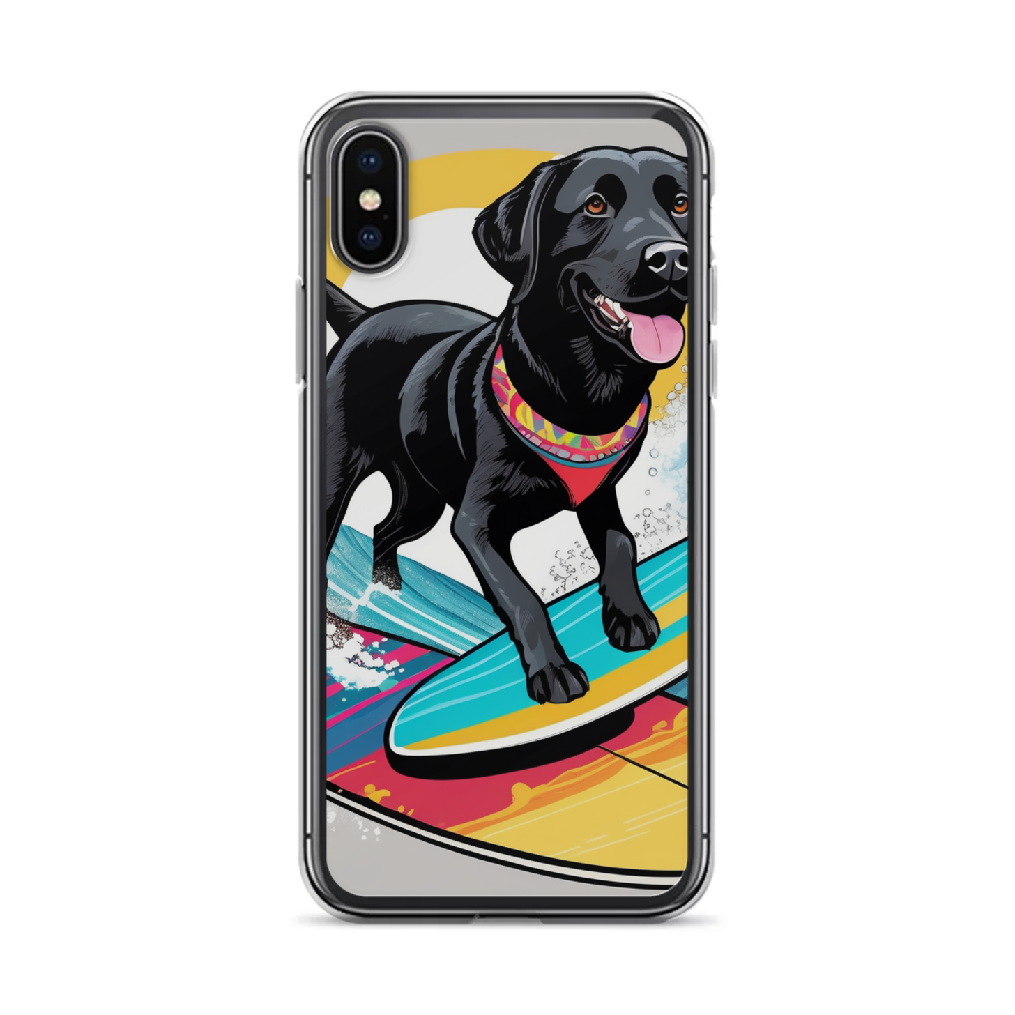 PugMug Custom Black Labrador Retriever iPhone Case