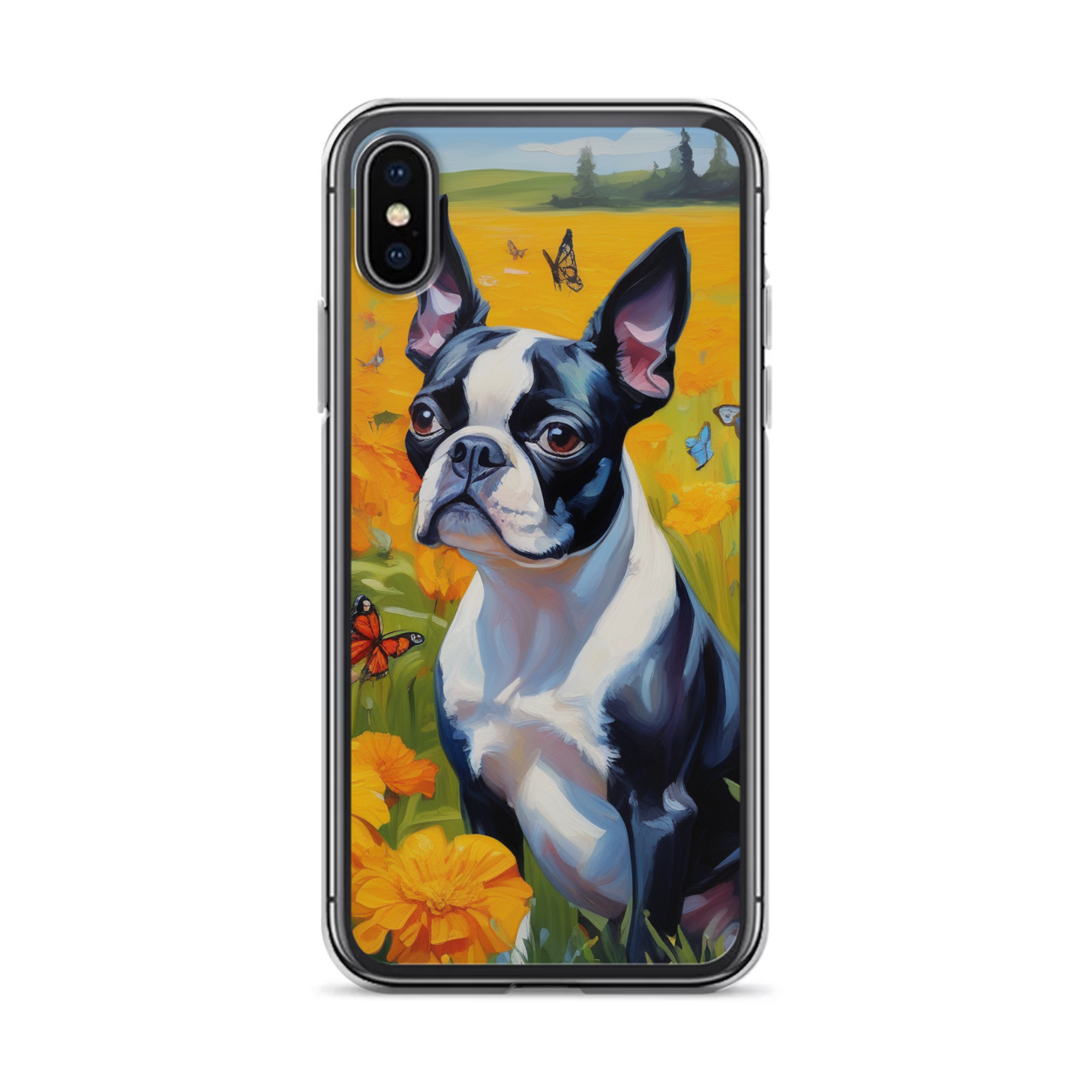 PugMug Custom Boston Terrier iPhone Case