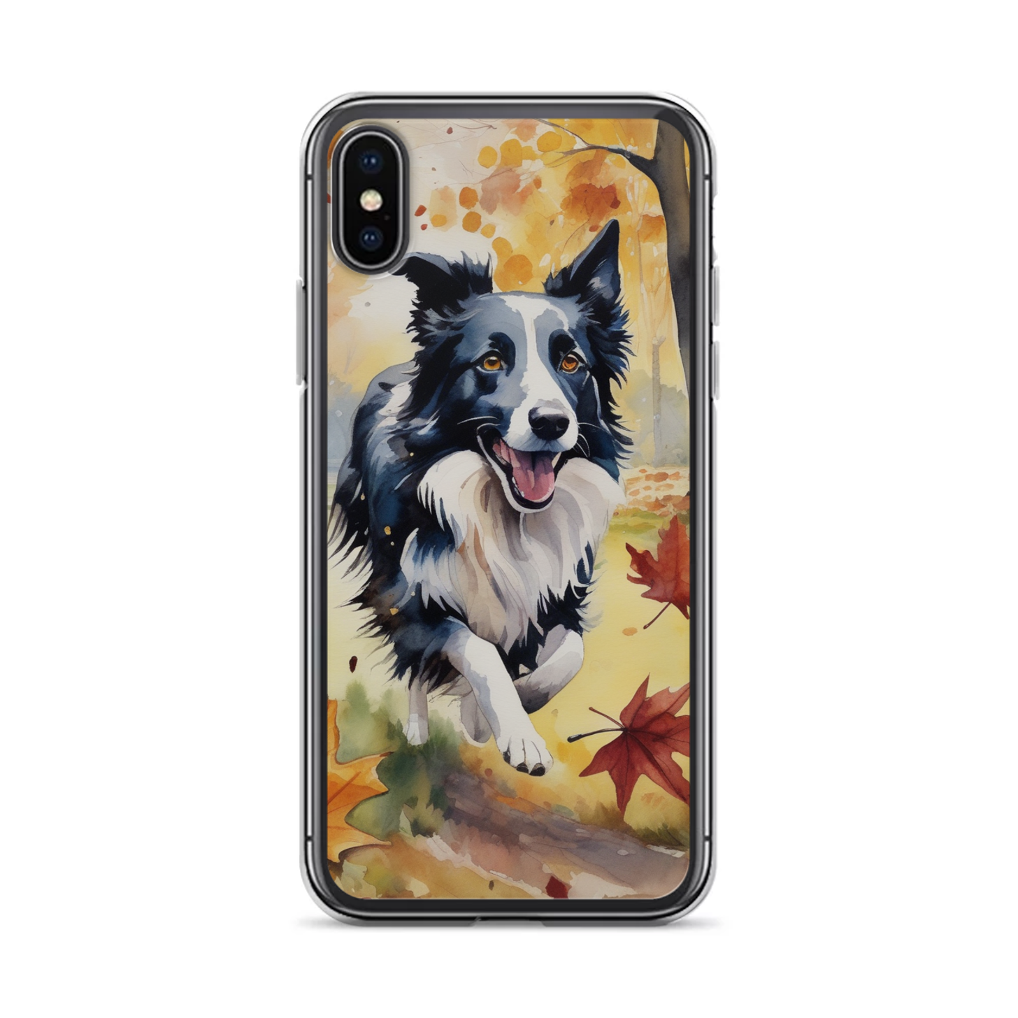 PugMug Custom Border Collie iPhone Case
