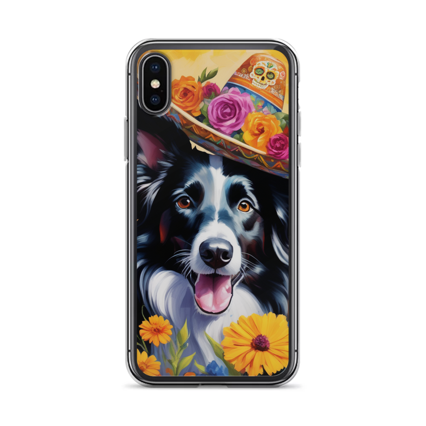 PugMug Custom Border Collie iPhone Case