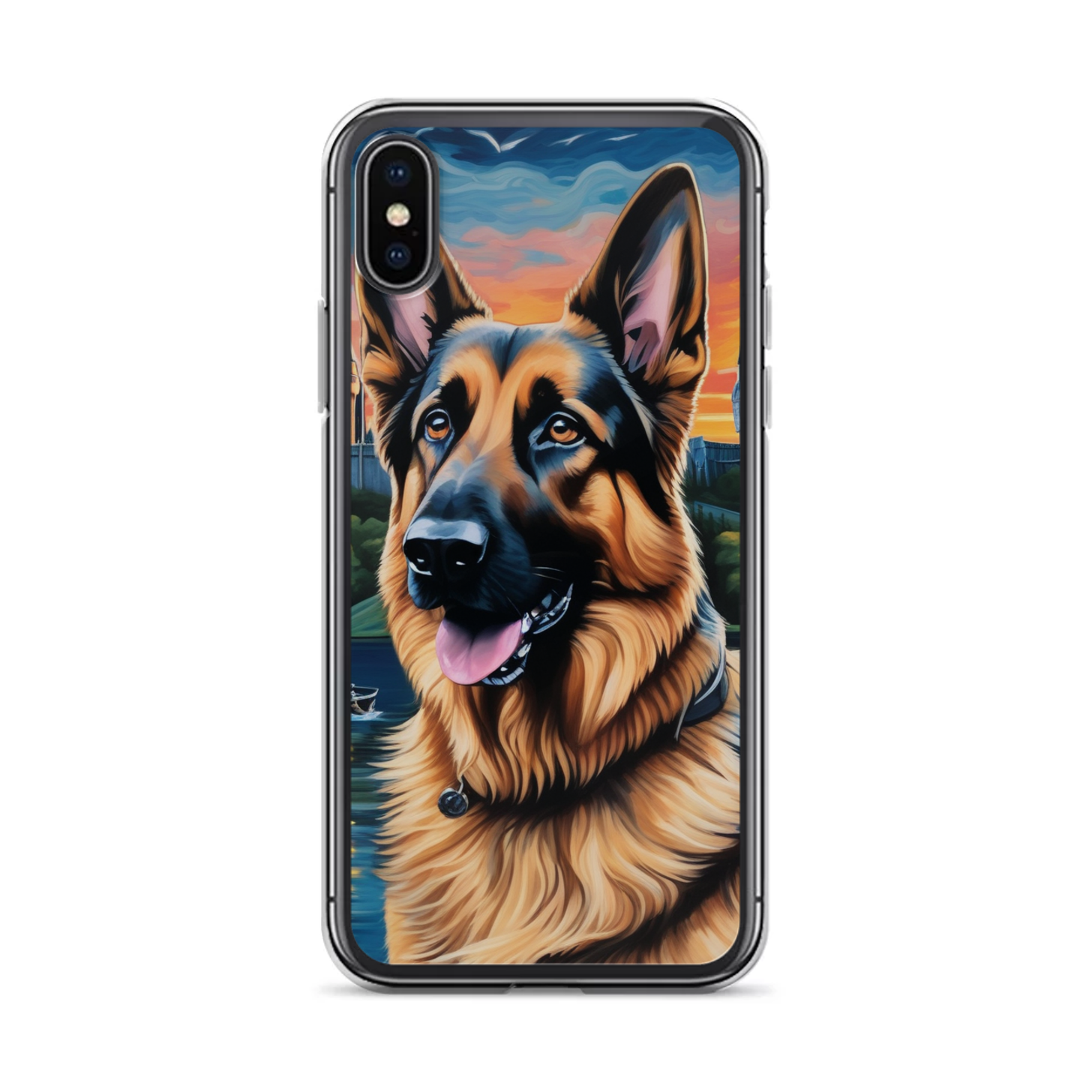 PugMug Custom German Shepherd Dog iPhone Case