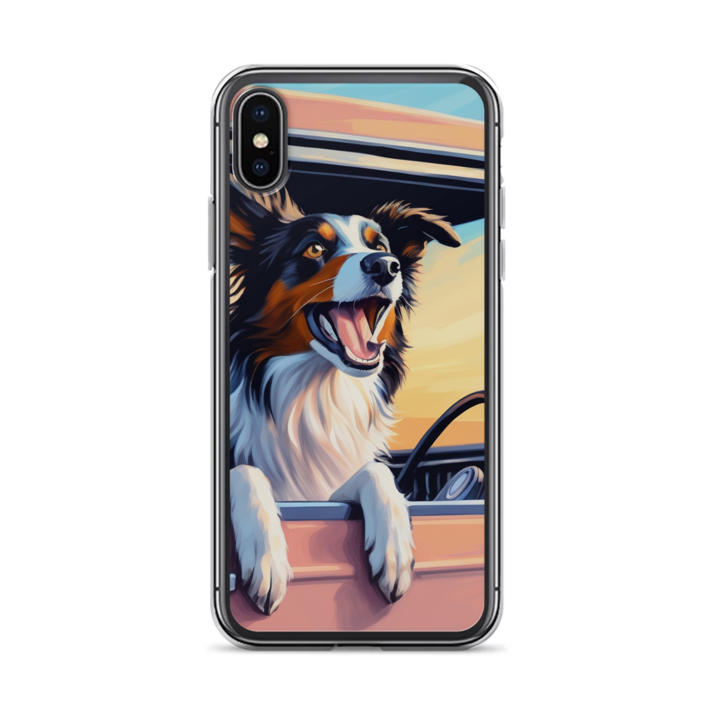 PugMug Custom Border Collie iPhone Case