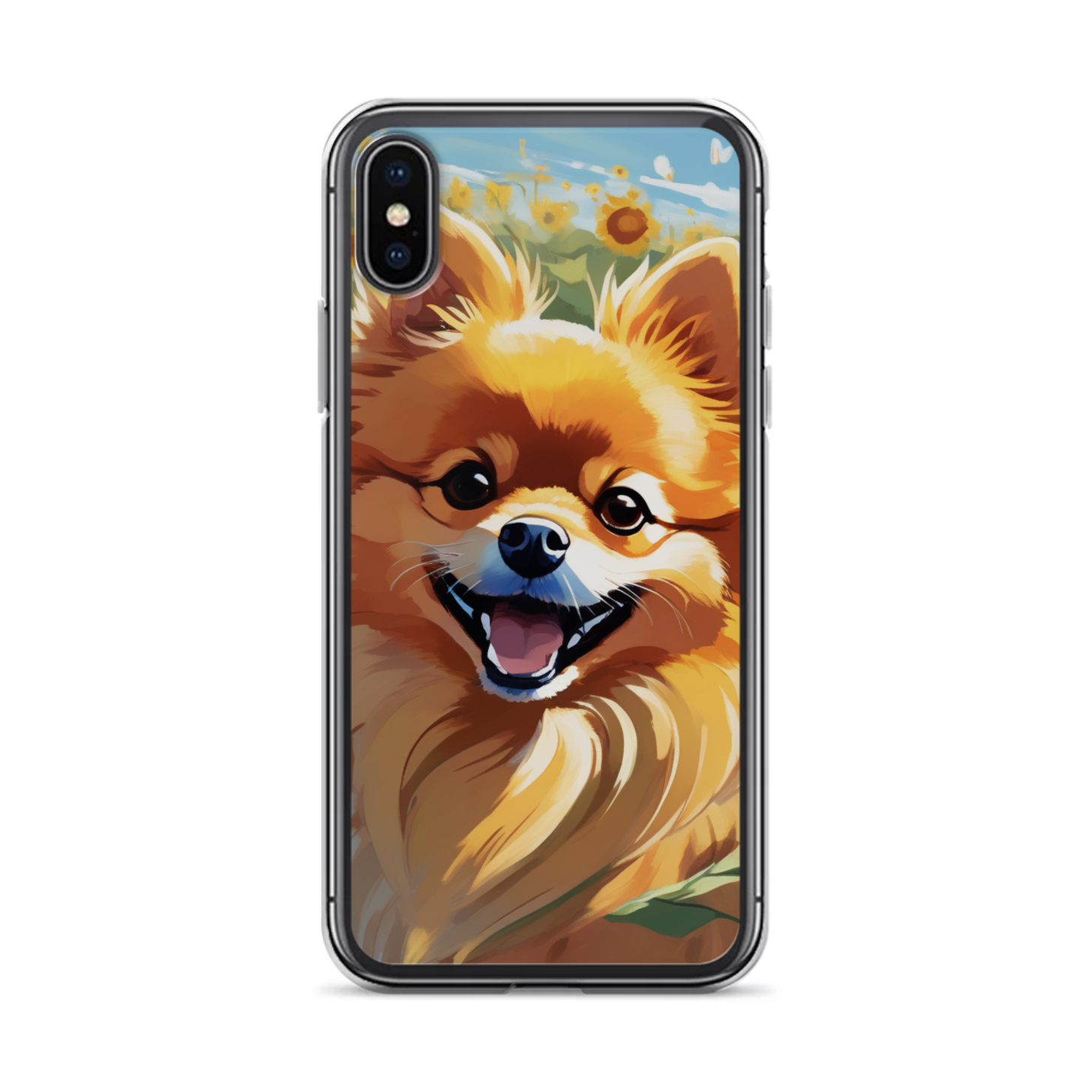 PugMug Custom Tan Pomeranian iPhone Case