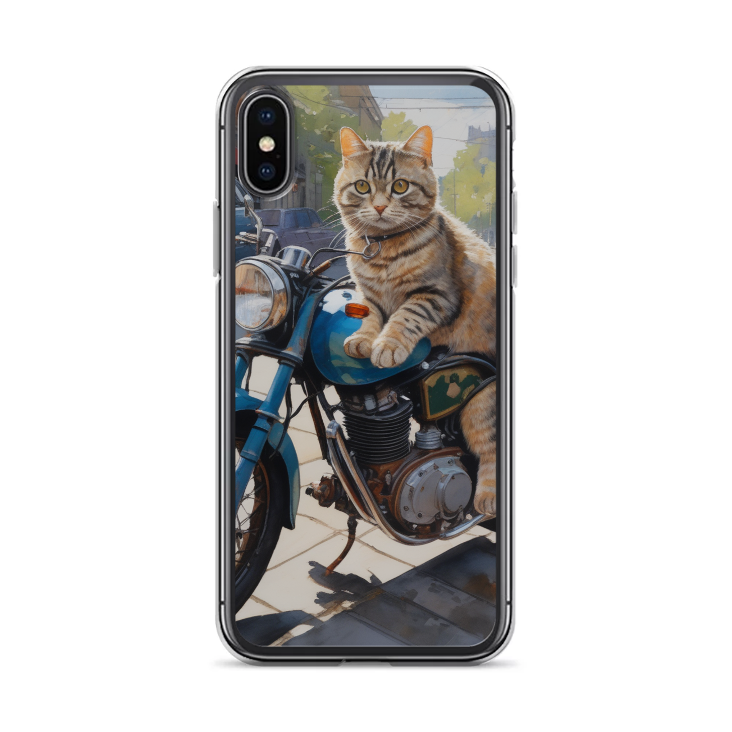 PugMug Custom Tabby Scottish Fold Cat iPhone Case