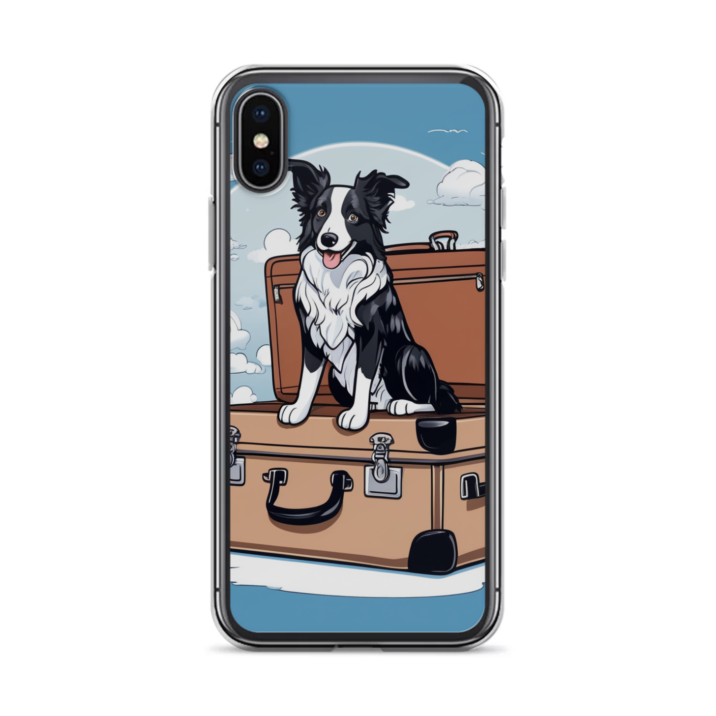 PugMug Custom Border Collie iPhone Case