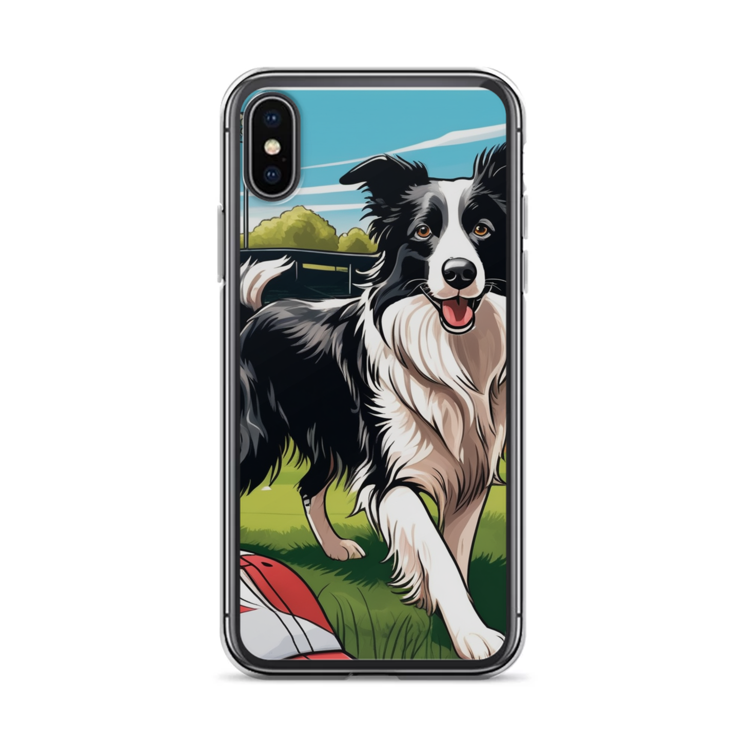 PugMug Custom Border Collie iPhone Case