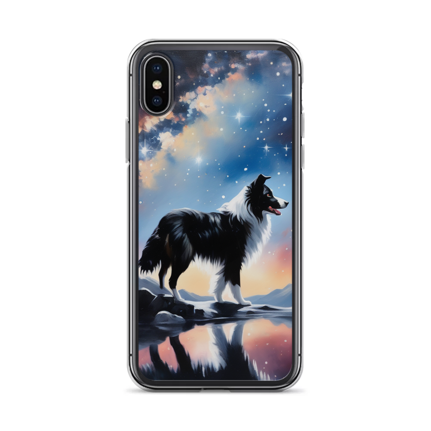 PugMug Custom Border Collie iPhone Case