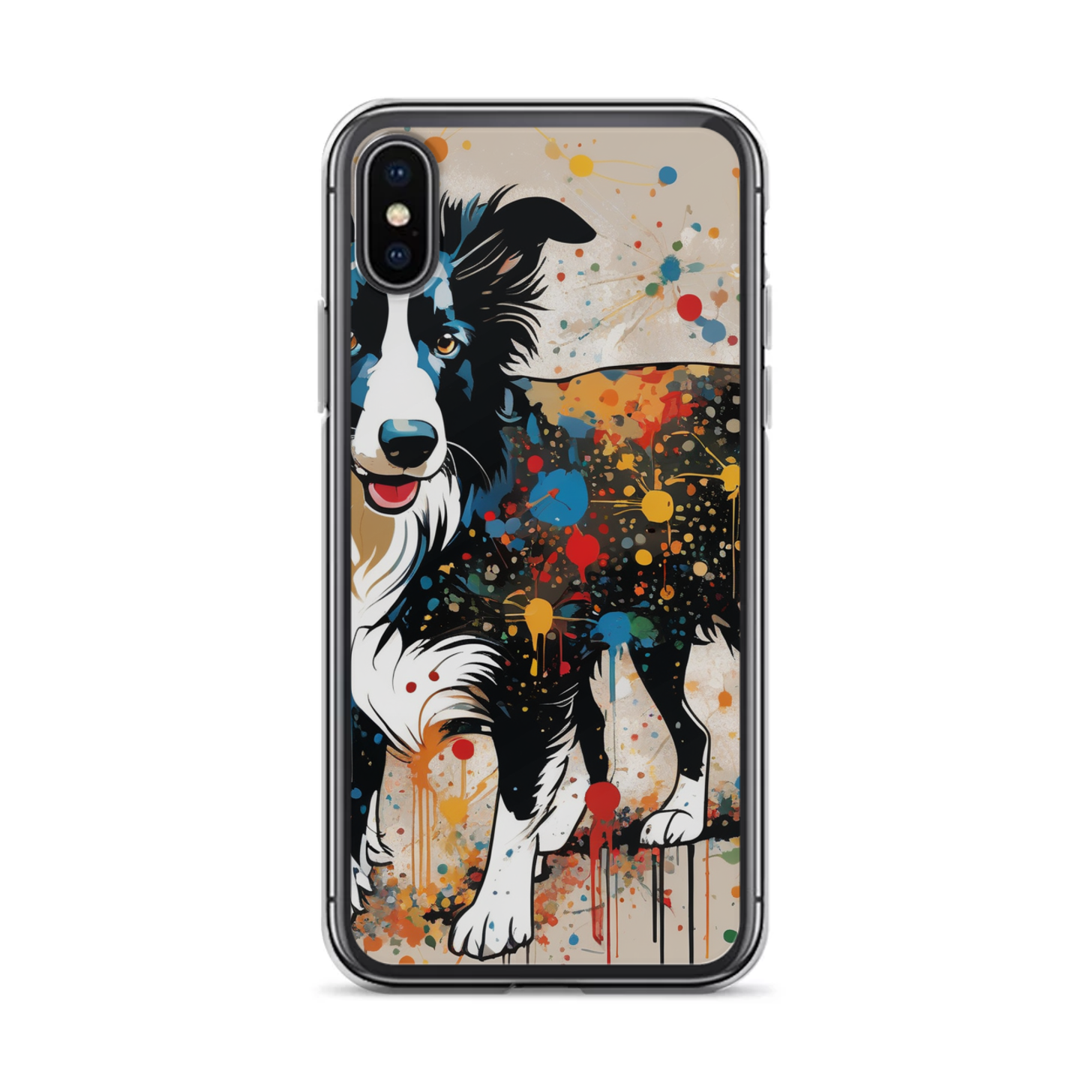 PugMug Custom Border Collie iPhone Case