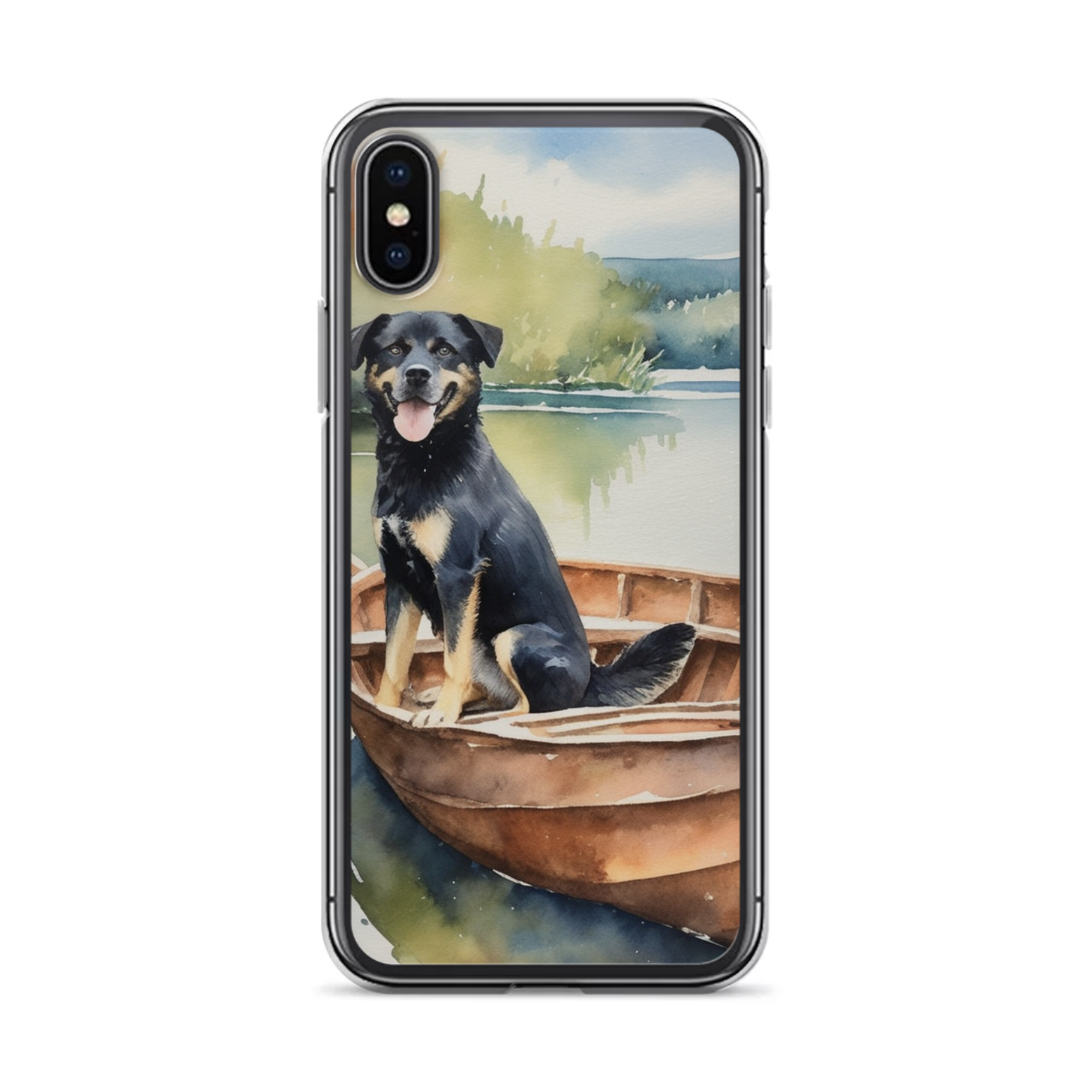 PugMug Custom Blue iPhone Case