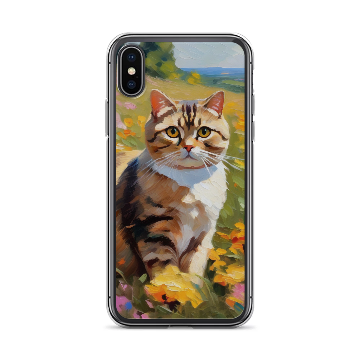 PugMug Custom Tabby Scottish Fold Cat iPhone Case