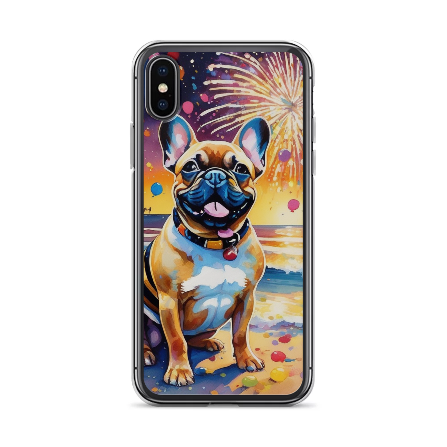 PugMug Custom Tan French Bulldog iPhone Case