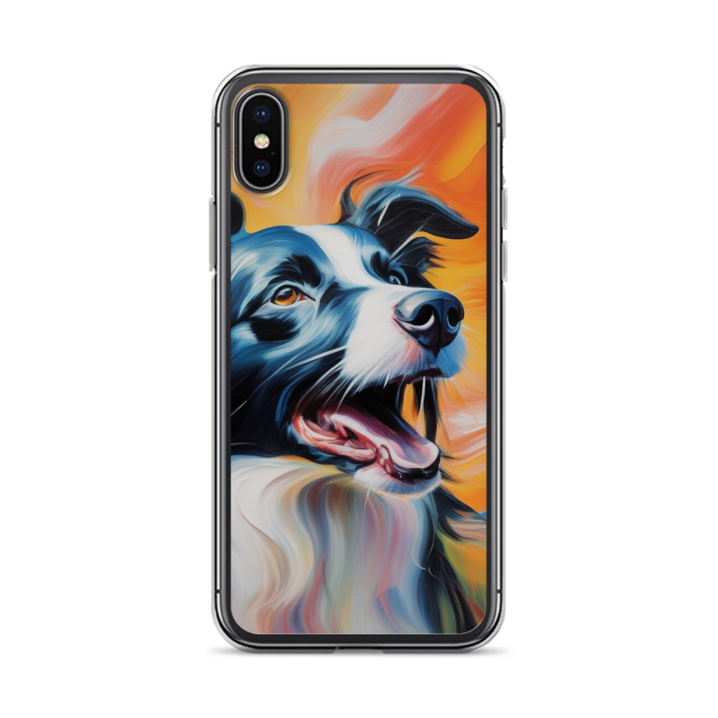 PugMug Custom Border Collie iPhone Case
