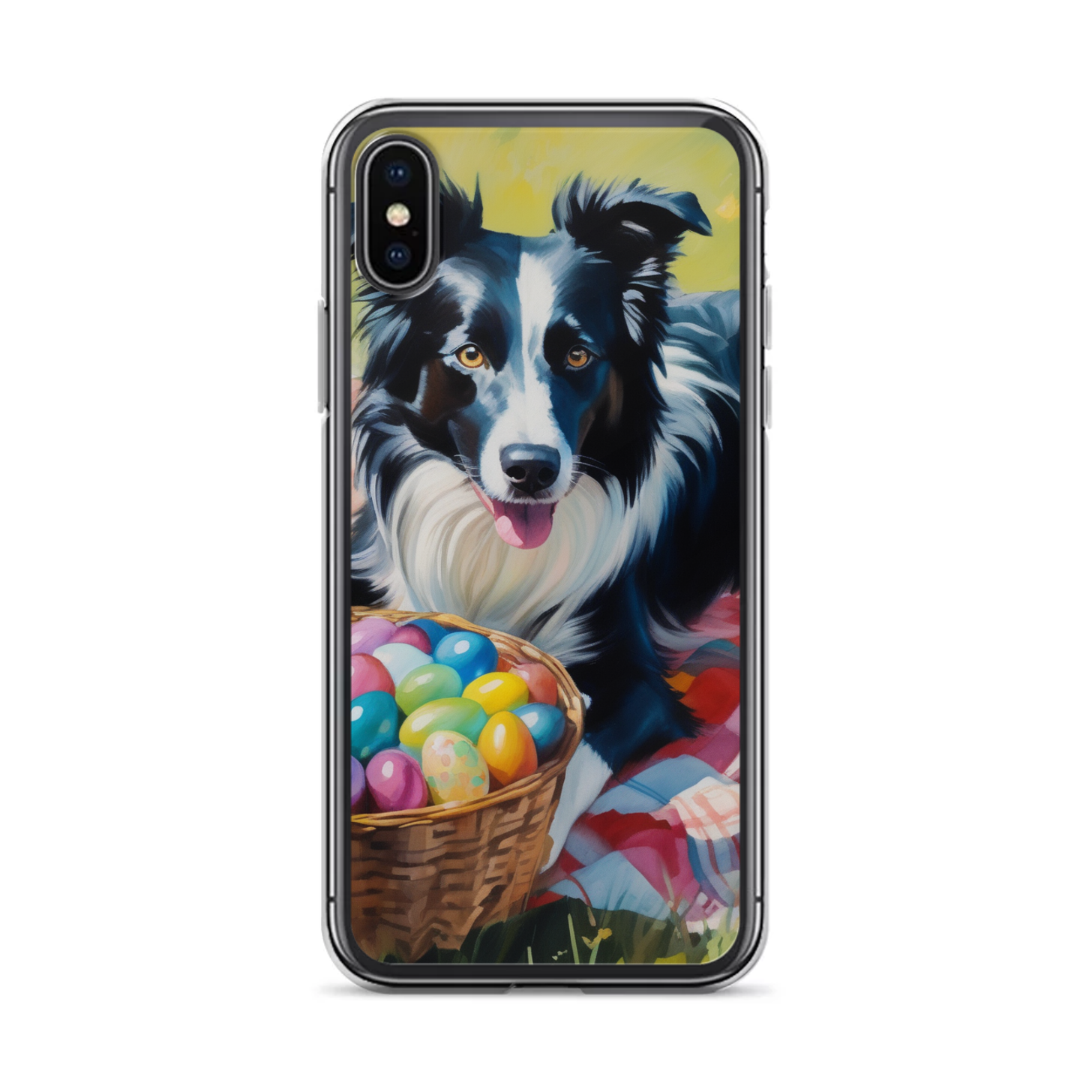PugMug Custom Border Collie iPhone Case