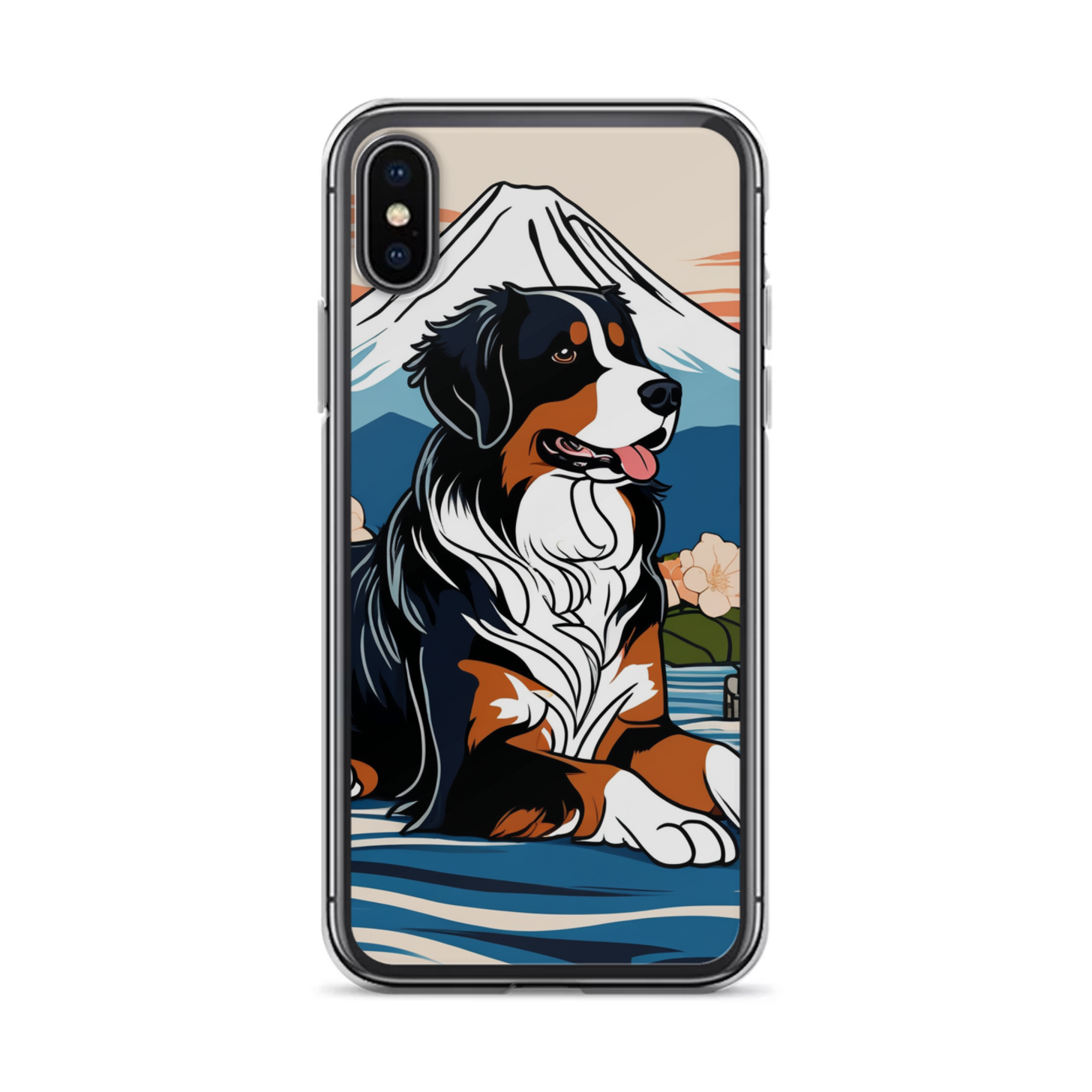 PugMug Custom Bernese Mountain Dog iPhone Case