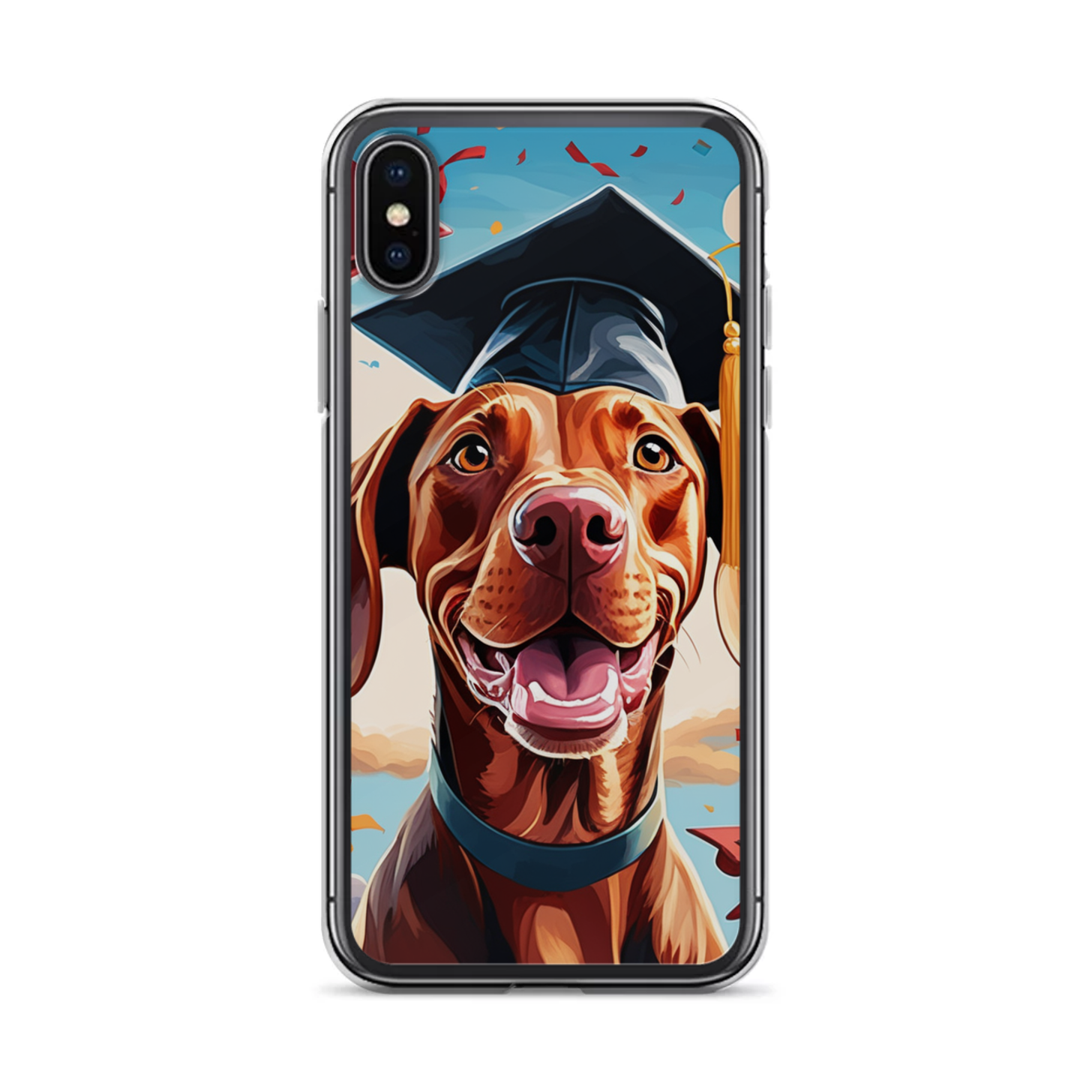 PugMug Custom Vizsla iPhone Case