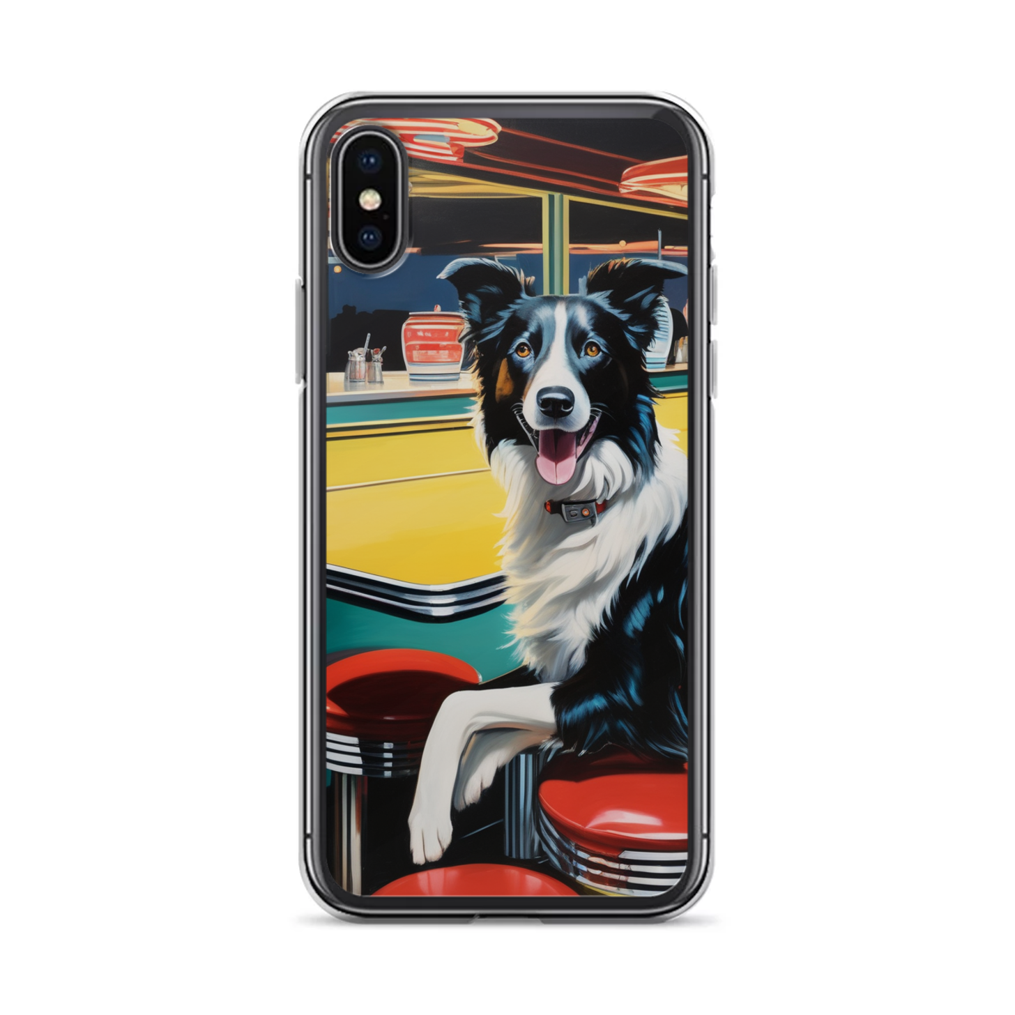 PugMug Custom Border Collie iPhone Case