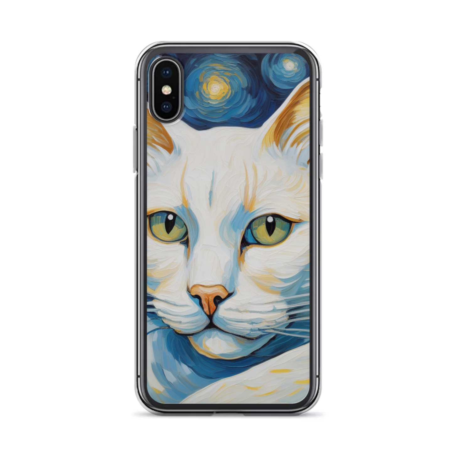 PugMug Custom White Exotic Cat iPhone Case