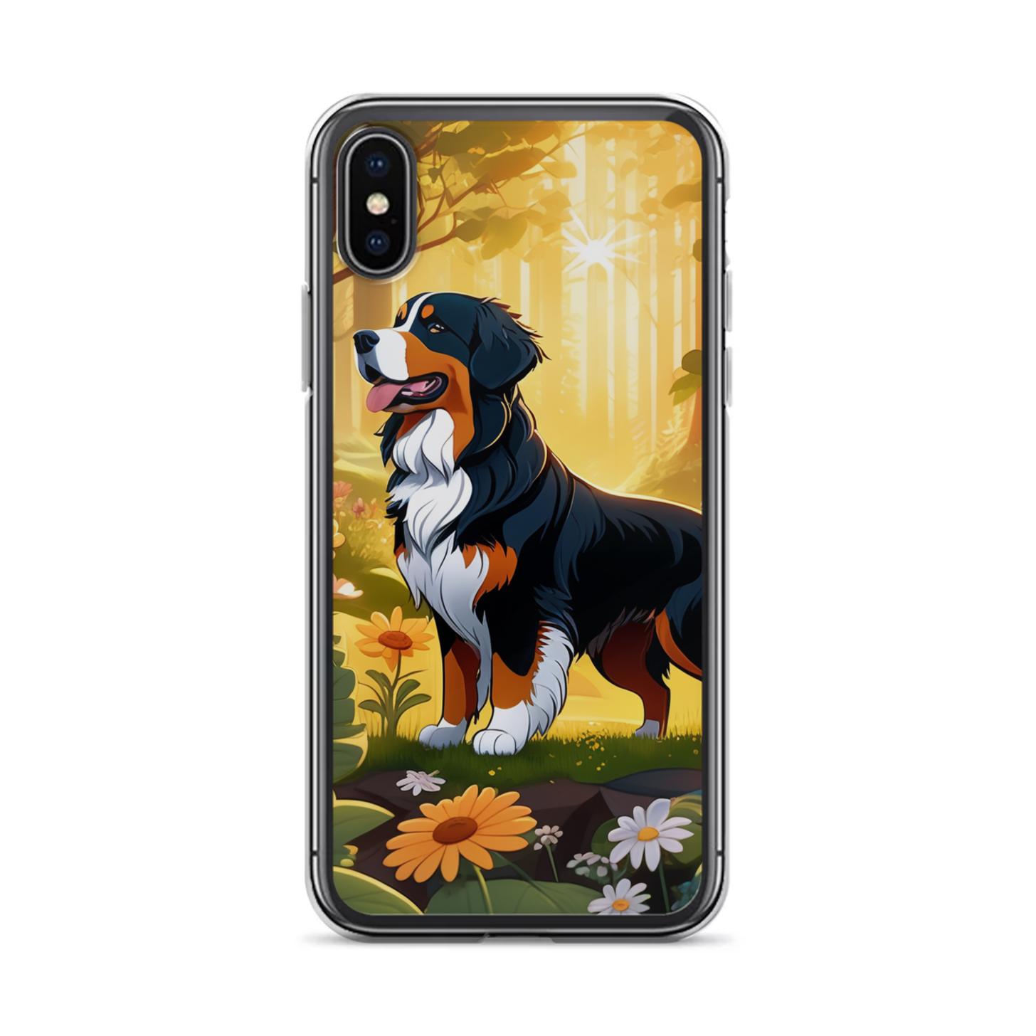 PugMug Custom Bernese Mountain Dog iPhone Case