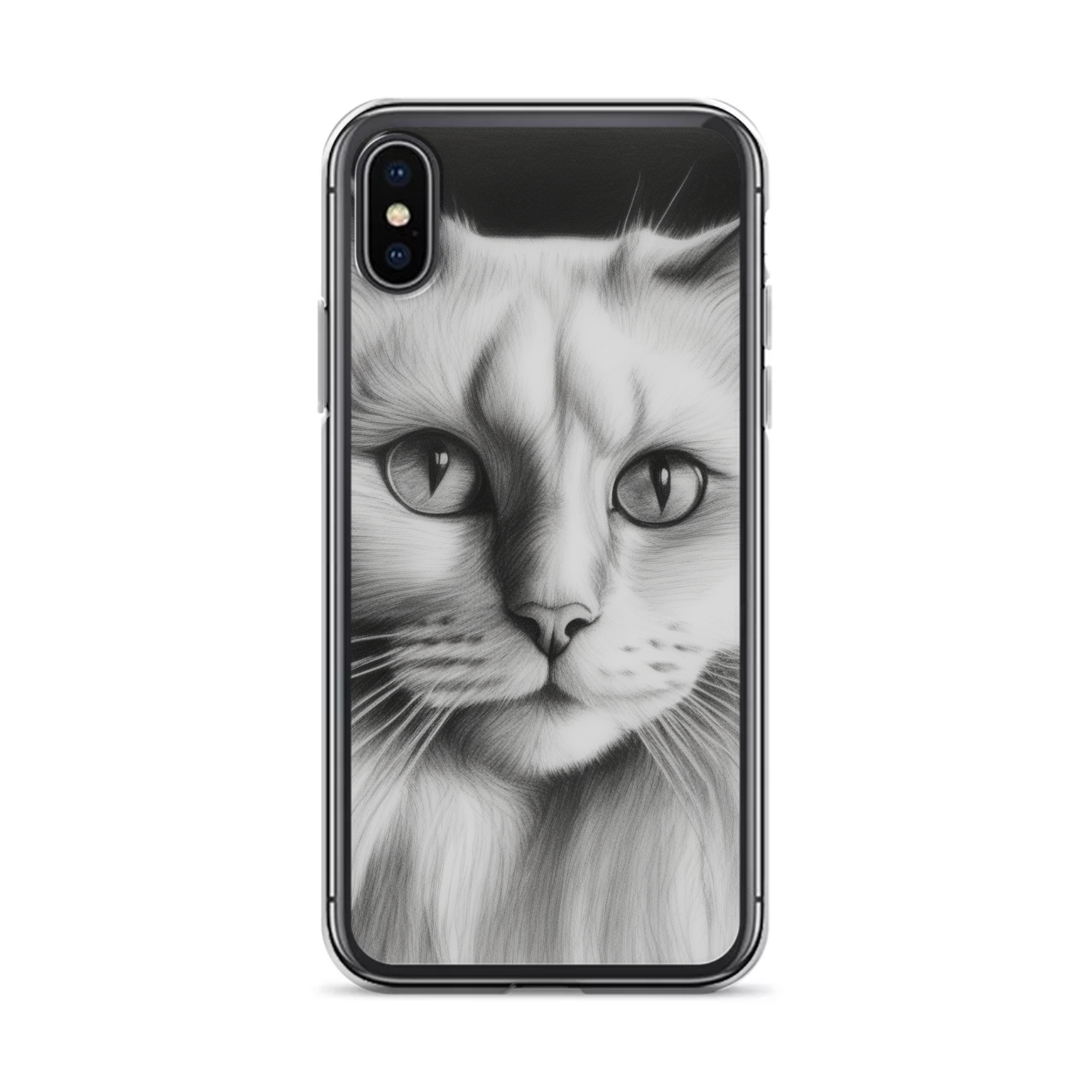PugMug Custom White Ragdoll Cat iPhone Case